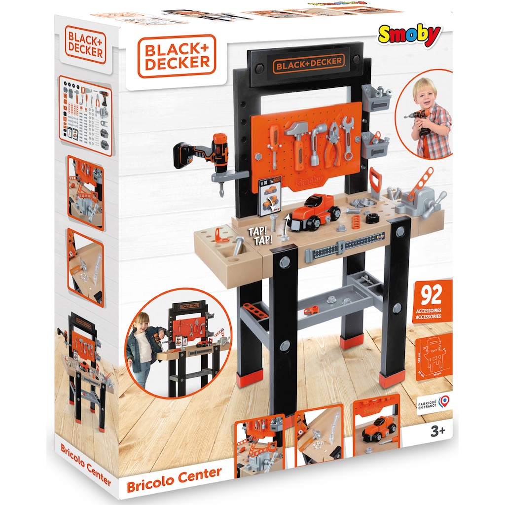 Smoby Spielwerkbank »Black + Decker Werkbank Center«