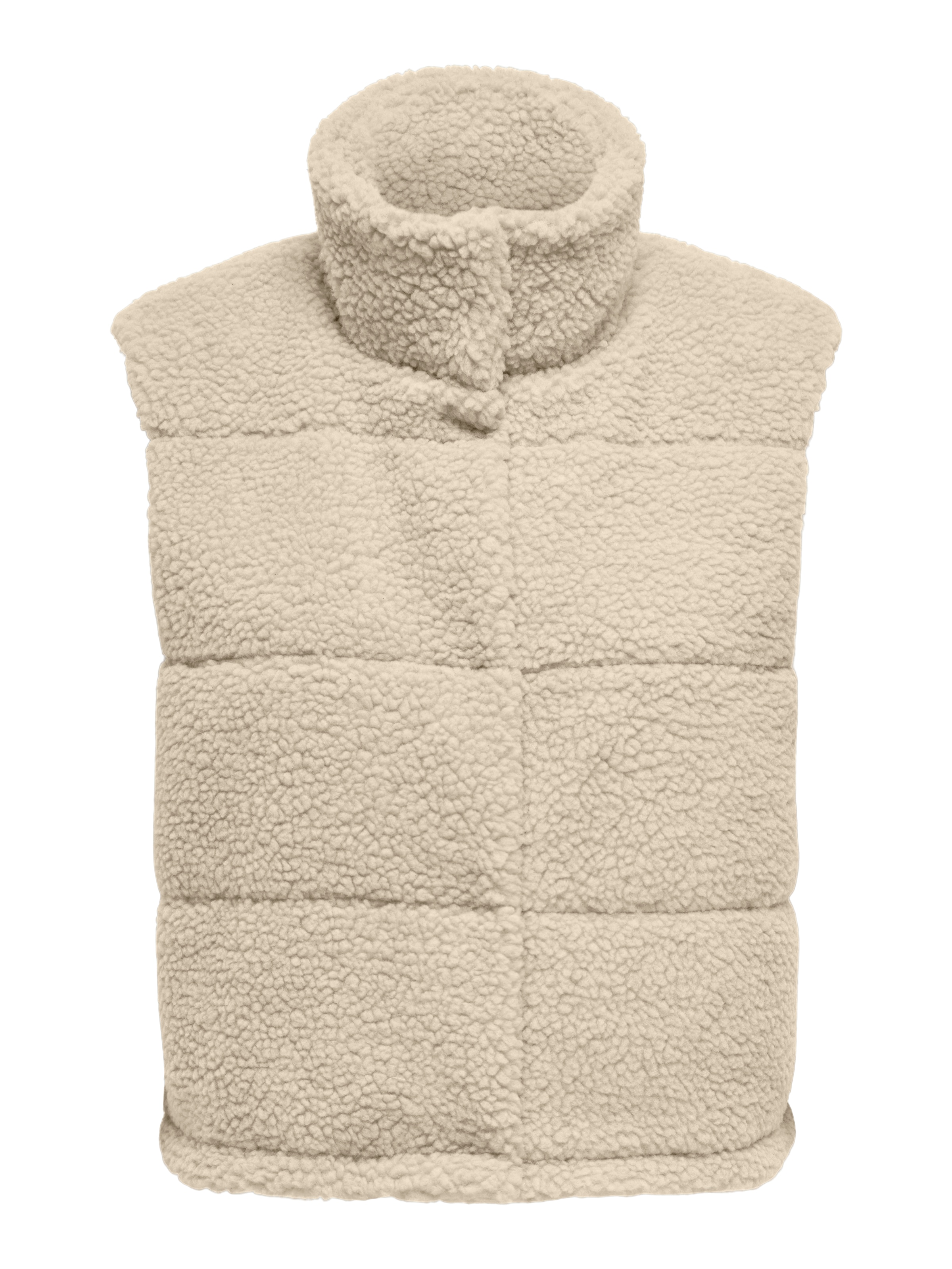ONLY CARMAKOMA Plüschweste »CARSANDRA TEDDY WAISTCOAT OTW NOOS« Kunstfaser
