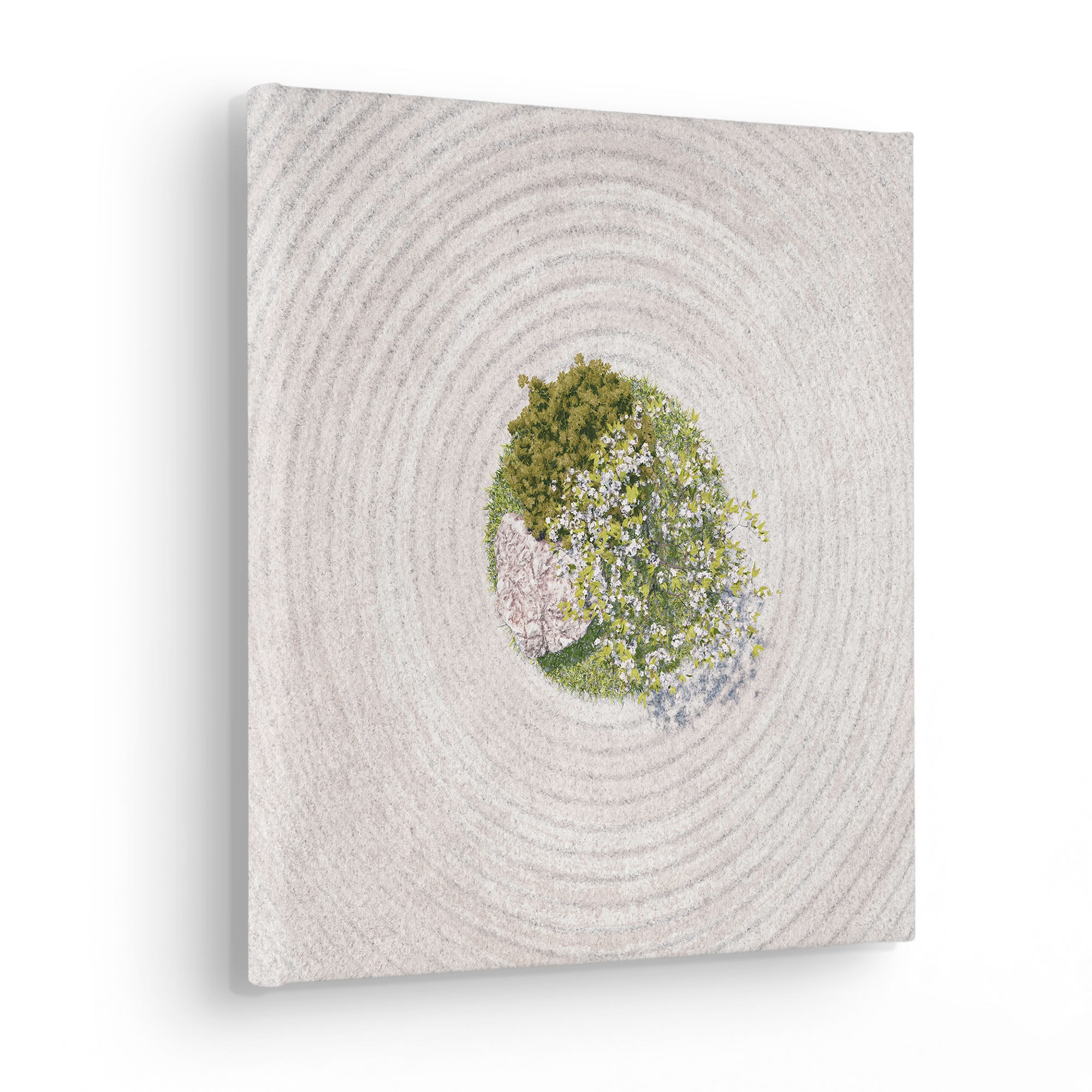 Komar Leinwandbild »Shavasana - Größe 30 x 30 cm«, Natur, (1 St.), Keilrahmenbild mi Echtholzrahmen