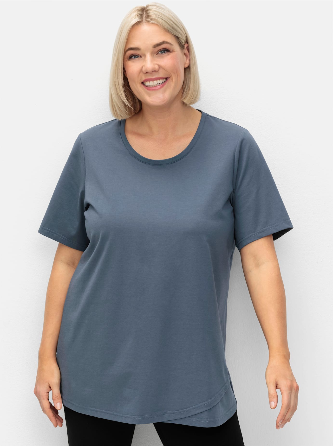 Sheego Yogashirt »T-Shirt«, (1 tlg.)