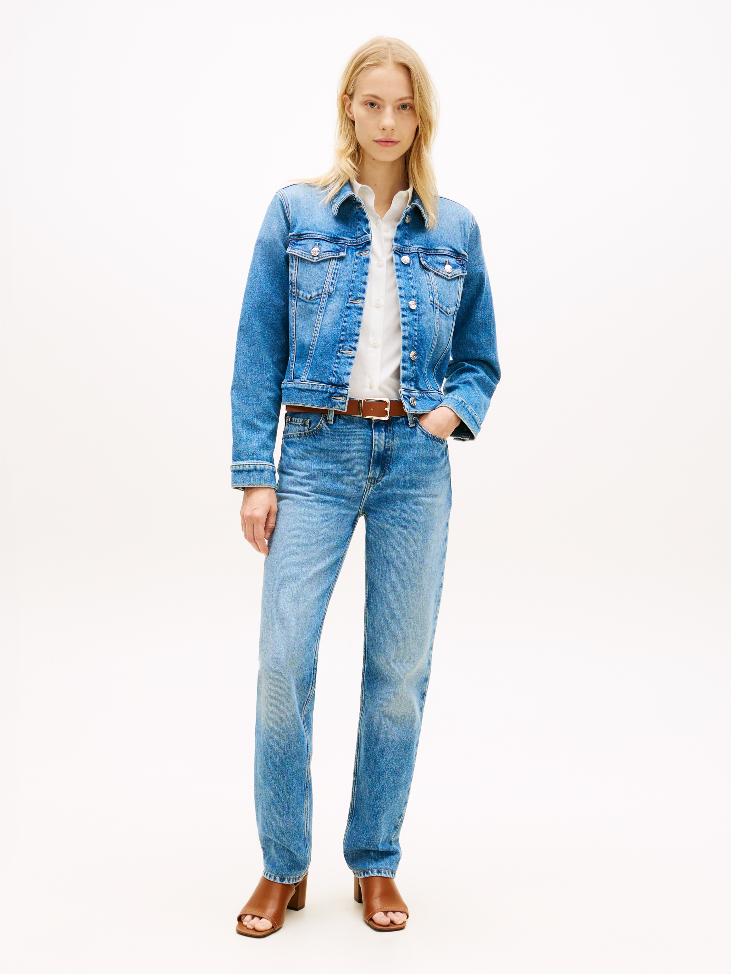 Tommy Hilfiger Jeansjacke »DNM FINN SLIM JACKET LS«