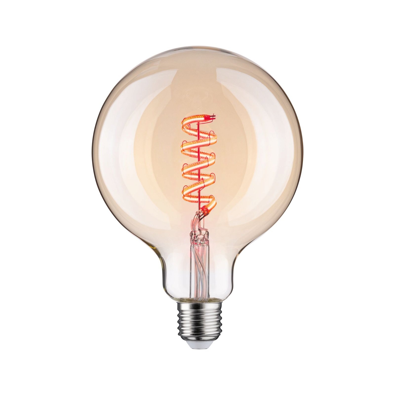 Paulmann LED-Leuchtmittel »Smart Filament G125 470lm 2200K-6500K gold 230V«, 1 St., Tageslichtweiß