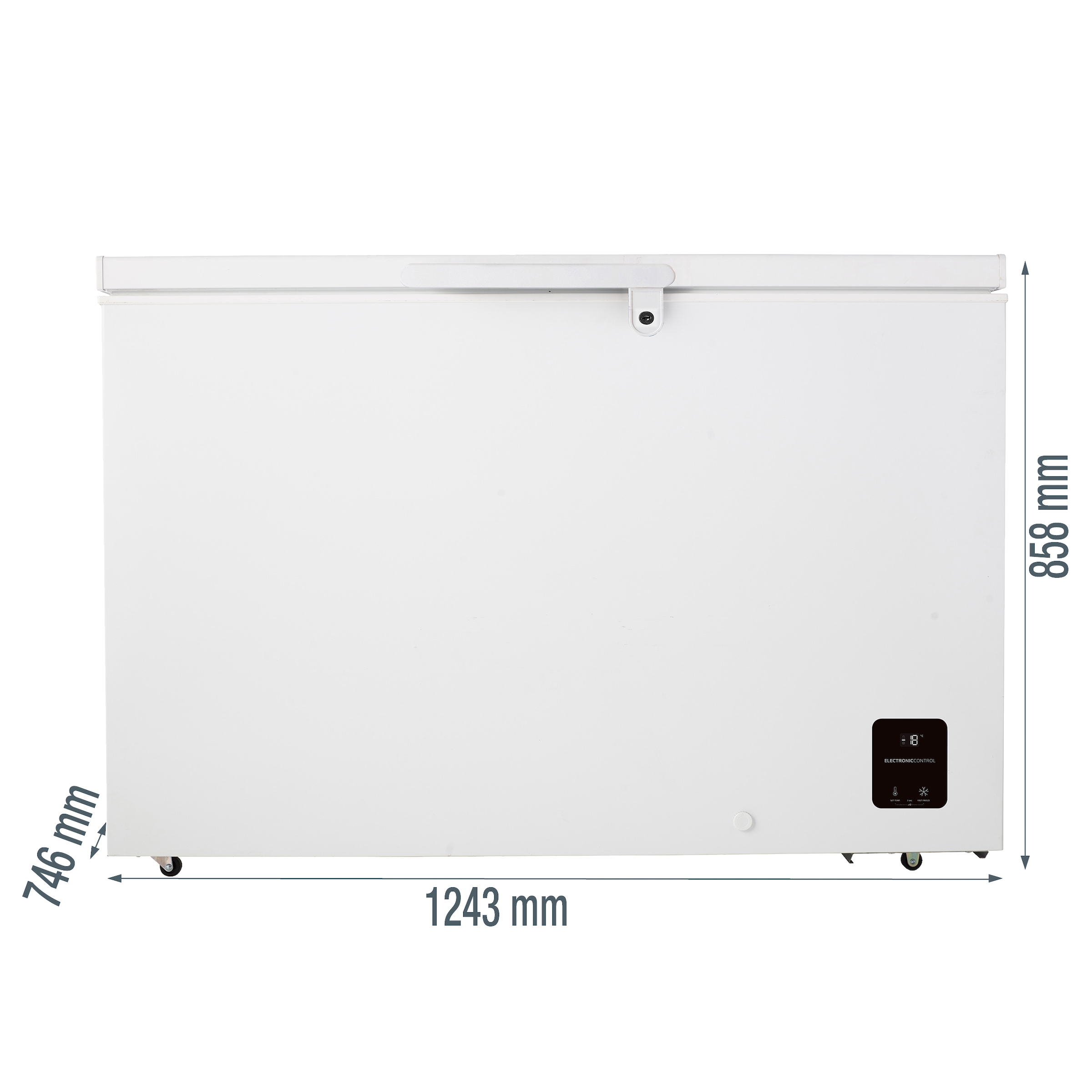 GORENJE Gefriertruhe »FH37DAW« 85,8 cm hoch 124,3 cm breit 372 Liter