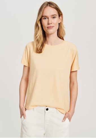 OPUS T-Shirt »Sembro«, mit Statement-Spruch an der Schulter kaufen