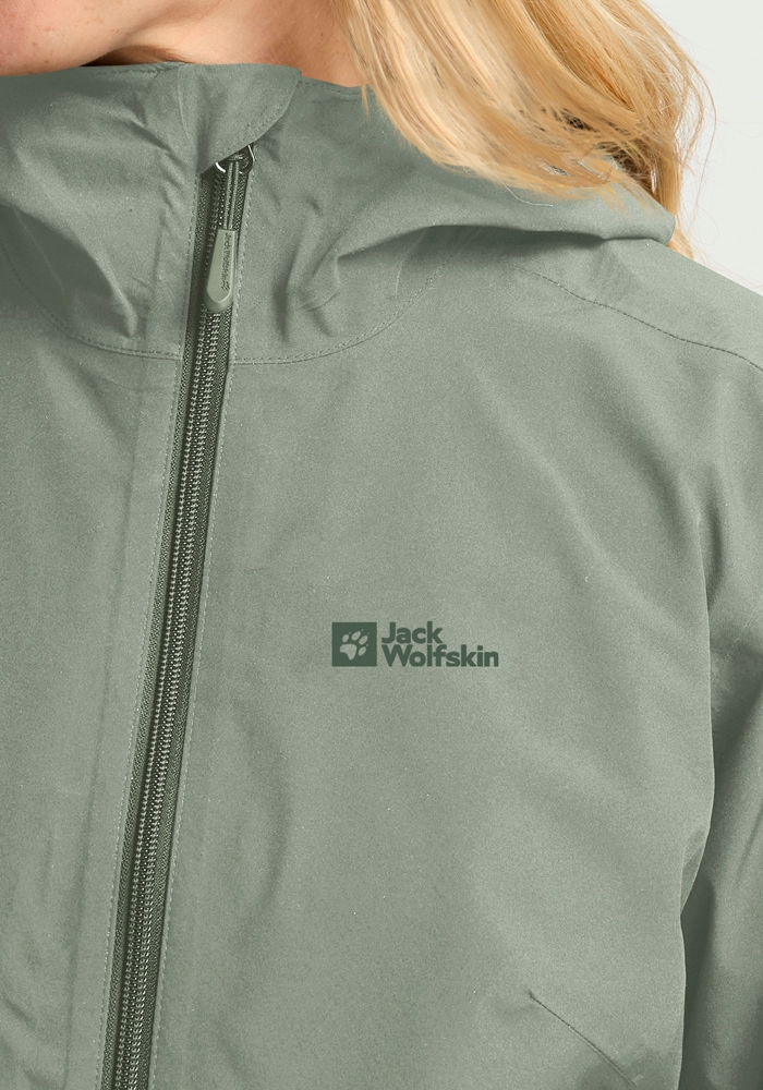 Jack Wolfskin 3-in-1-Funktionsjacke »MOONRISE 3IN1 JKT W«, mit Kapuze