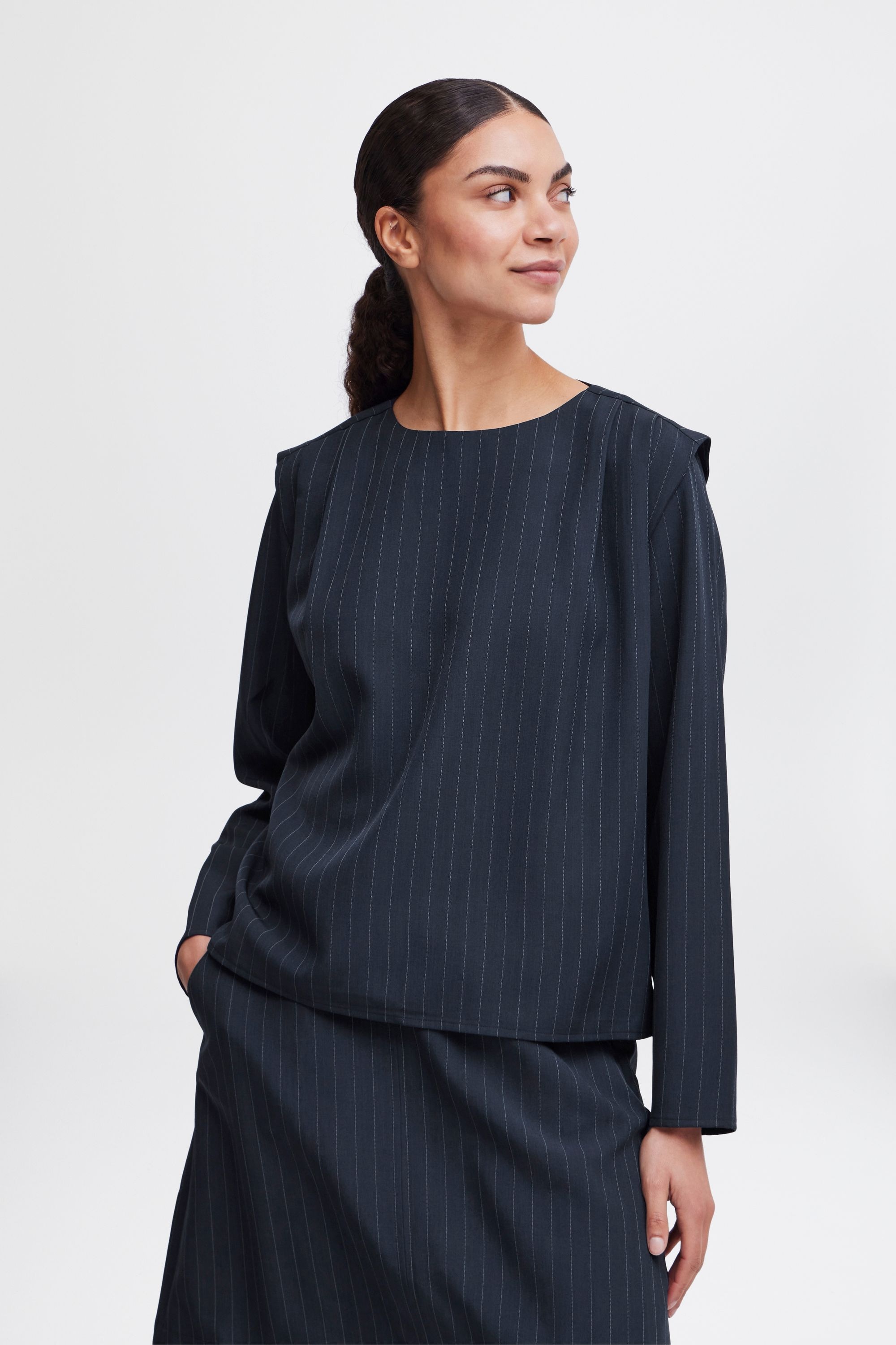 b.young Tunika »Langarmbluse BYMMMIDDE BLOUSE -«