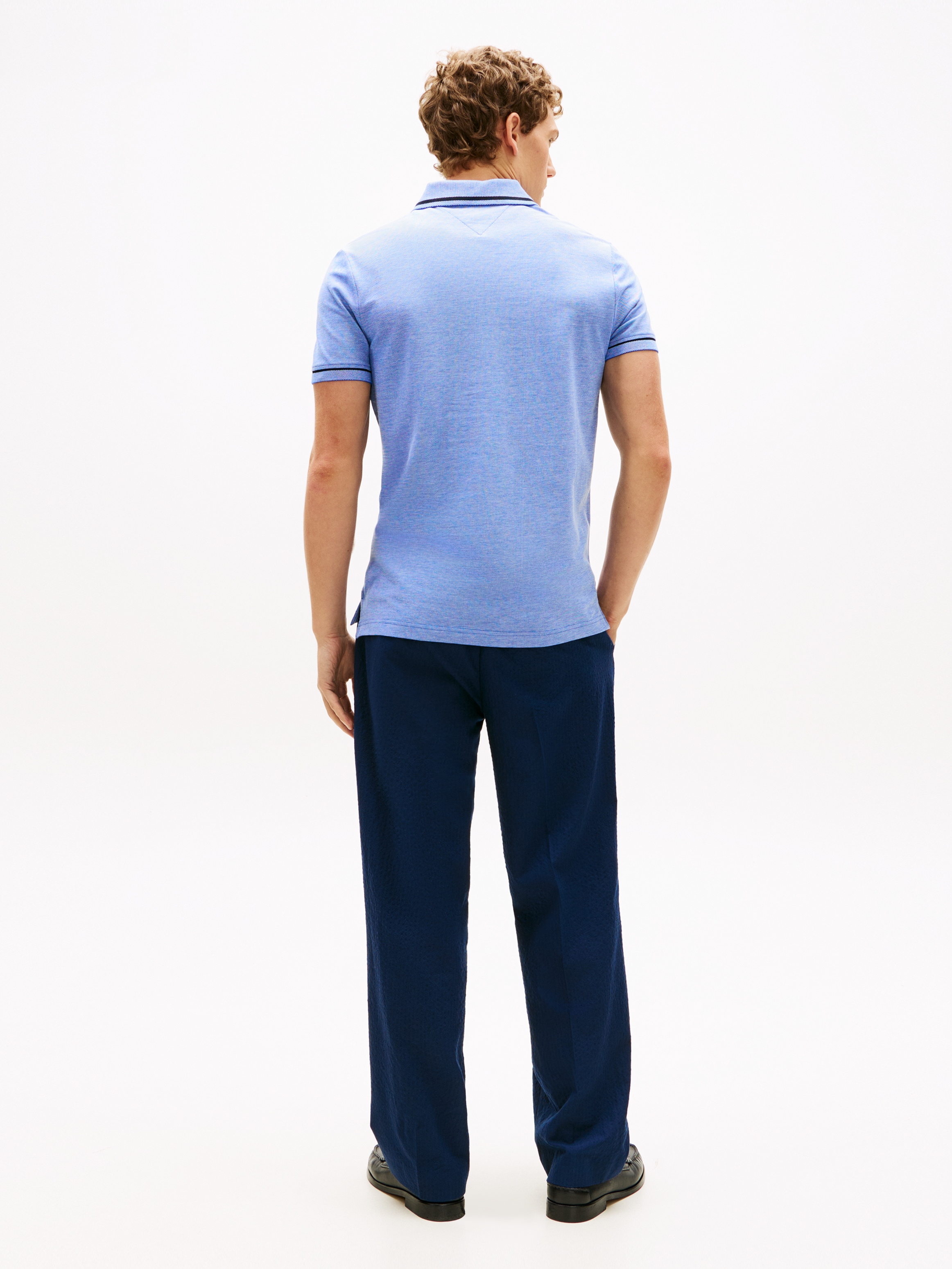 Tommy Hilfiger Poloshirt »OXFORD TWO TONE REGULAR PLACKET« Regular fit mit Polokragen