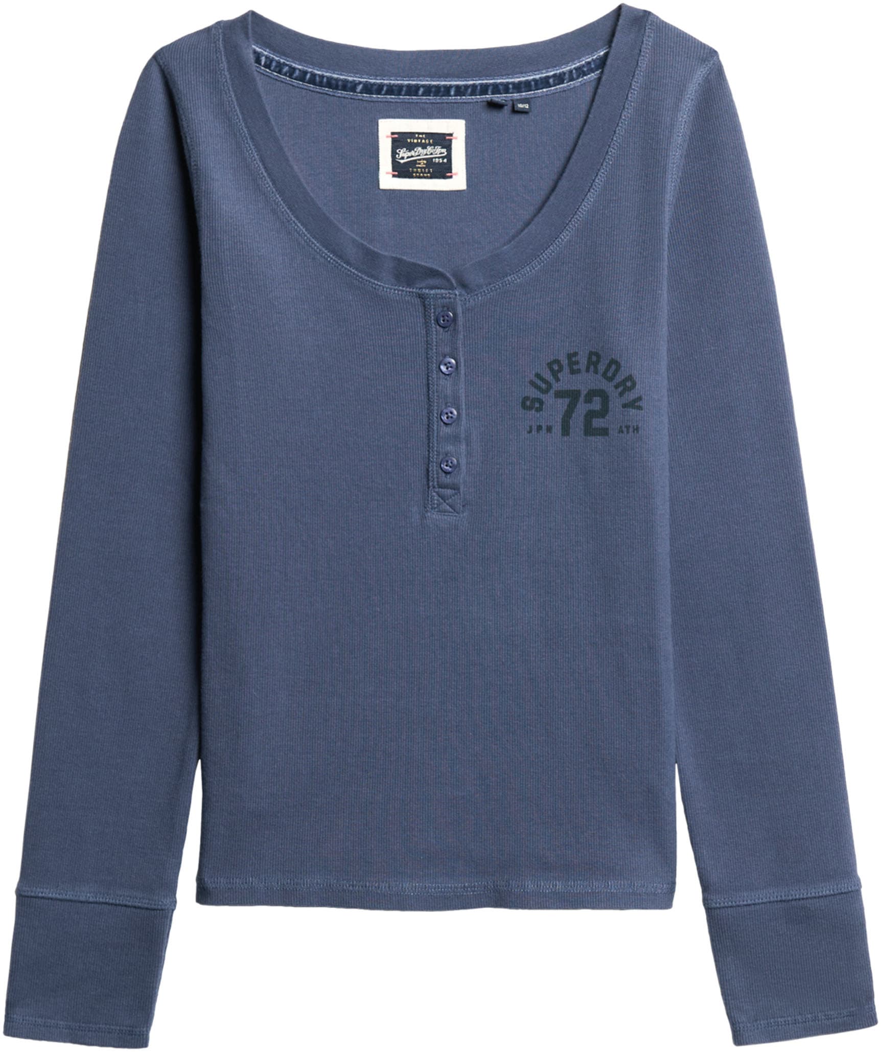 Superdry Langarmshirt »ATHLETIC BUTTON DOWN LS TOP«