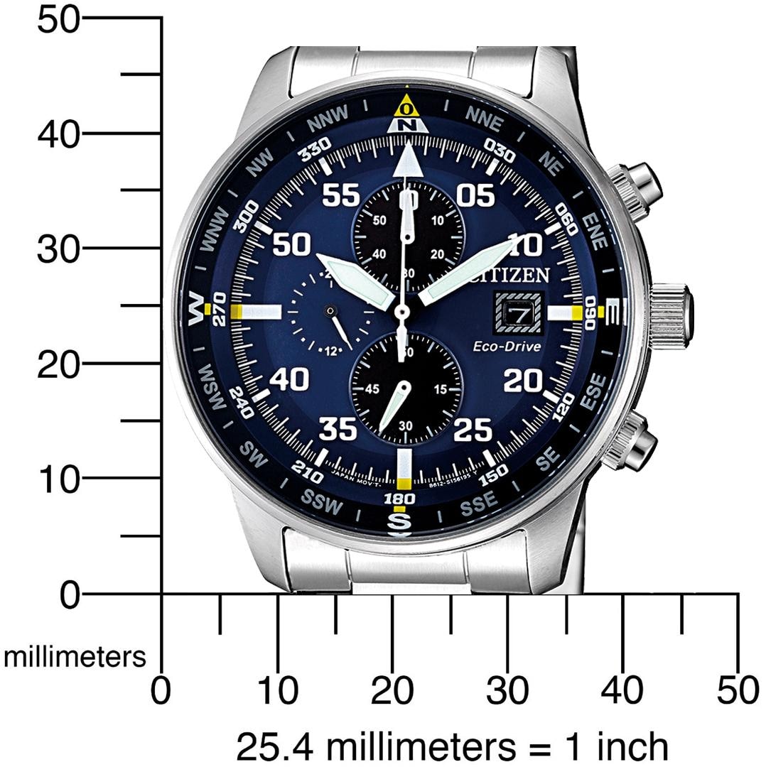 Citizen Chronograph »CA0690-88L«, Armbanduhr, Herrenuhr, Solar, Stoppfunktion, Edelstahlarmband