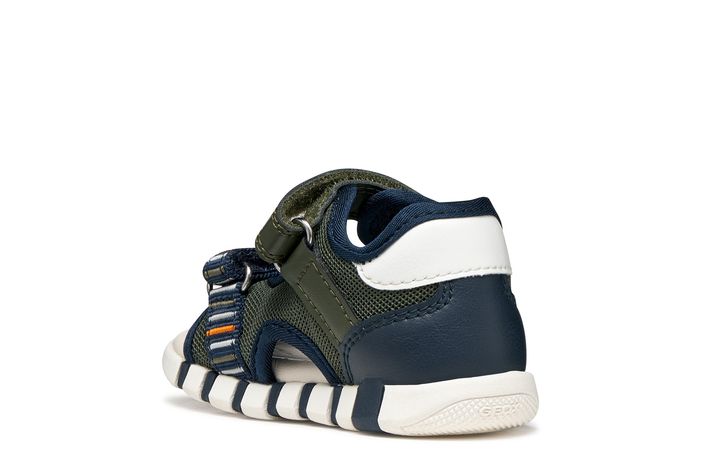 Geox Lauflernschuh »B SANDAL IUPIDOO BOY«  Babyschuh mit Klettverschluss, Größenschablone zum Download