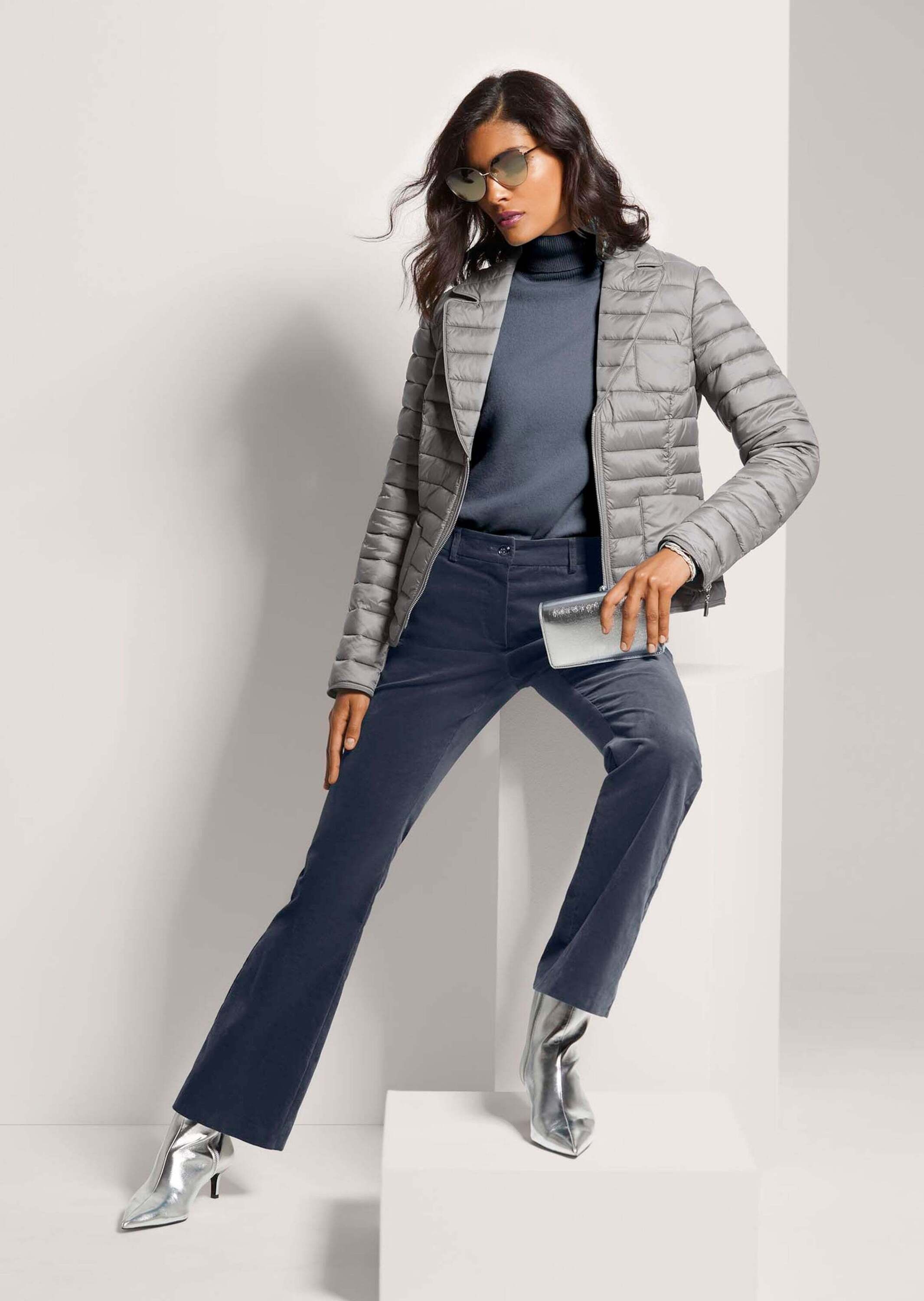 MADELEINE Steppjacke »Steppjacke Wattierte Damenjacke mit sportivem Touch« Zweiwege-Reissverschluß