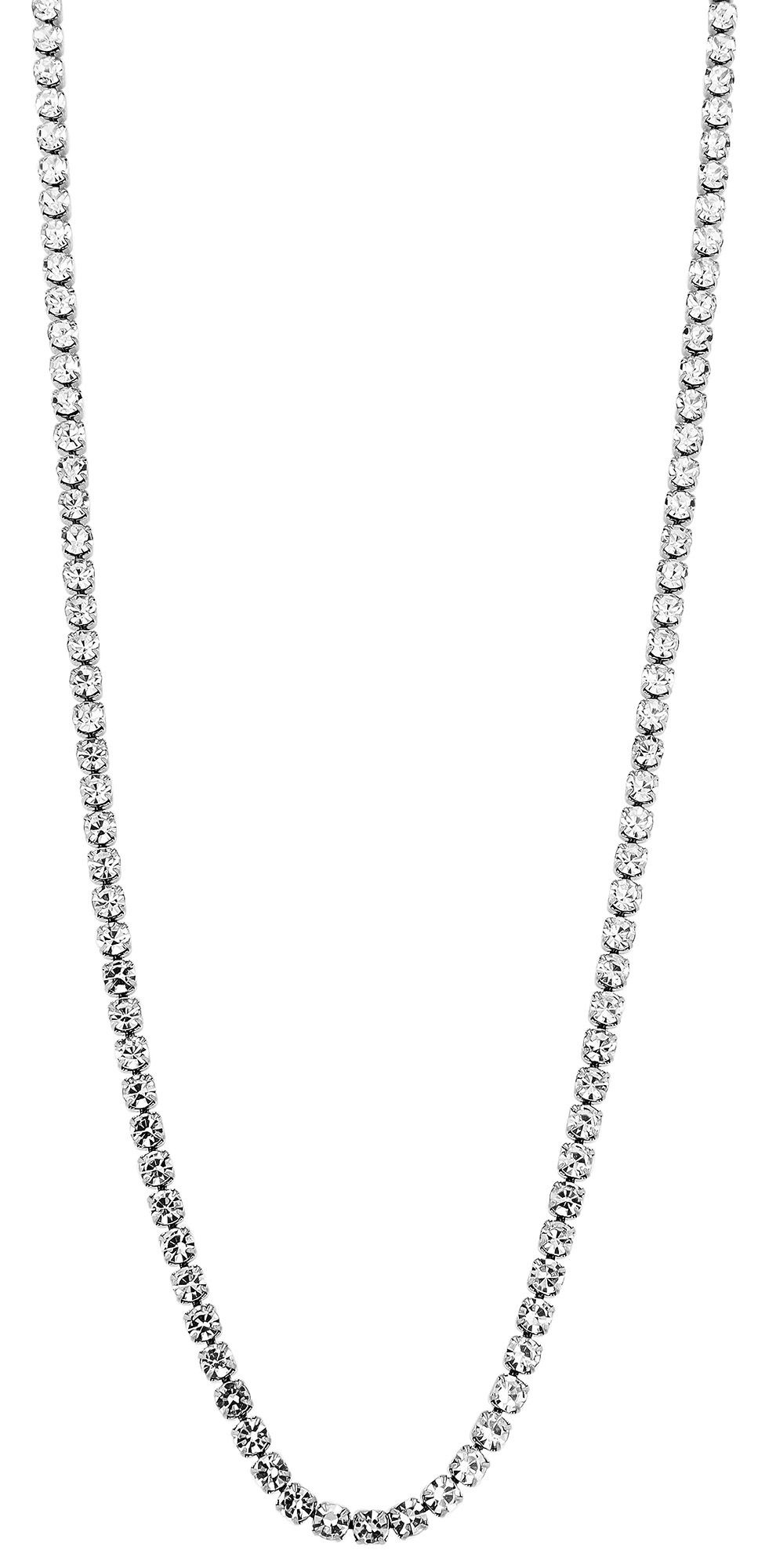 Adelia´s Gliederkette »Damen Halskette aus Edelstahl 40+5«