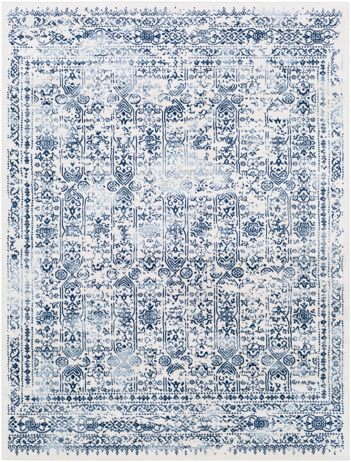 Livabliss Teppich »OTTAWA«, rechteckig, 9 mm Höhe, Vintage Orientteppich, Kurzflor Boho Wohnzimmerteppich, Läufer