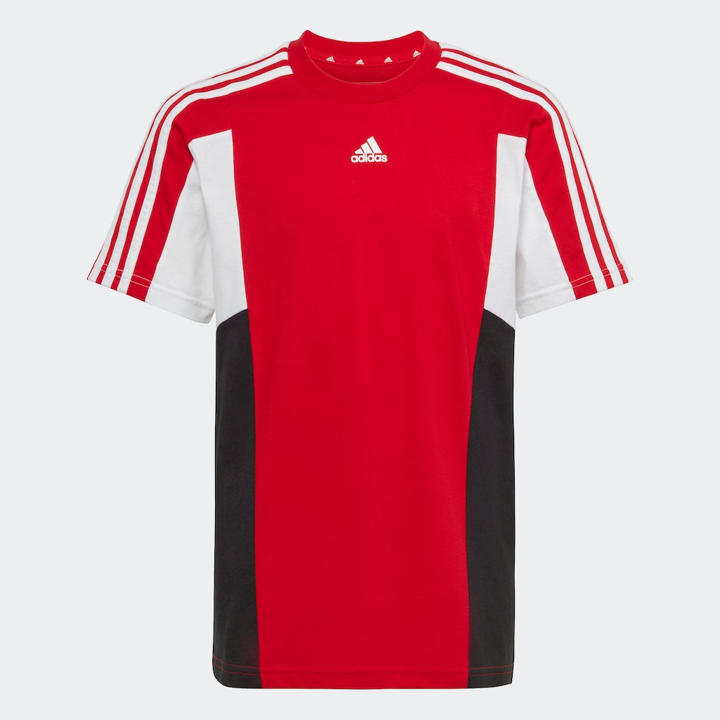 adidas Sportswear T-Shirt »COLORBLOCK 3-STREIFEN REGULAR FIT«