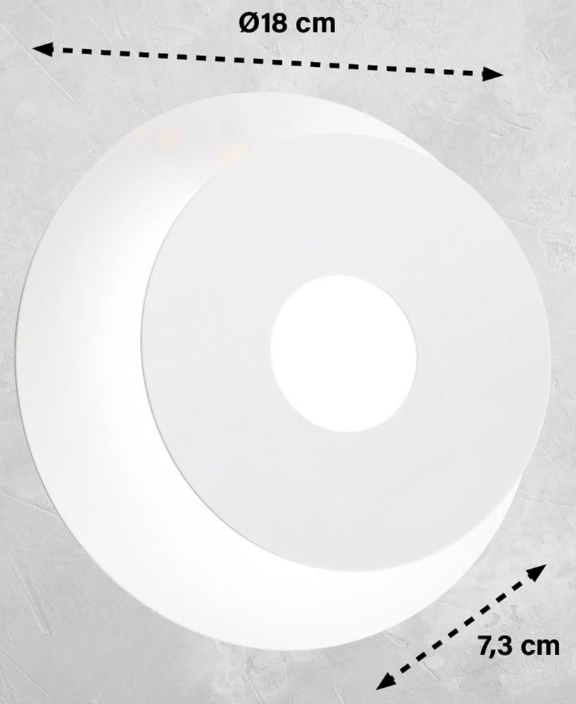 FISCHER & HONSEL Wandleuchte »Hennes« LED-Modul 1 Stk. langlebige LED