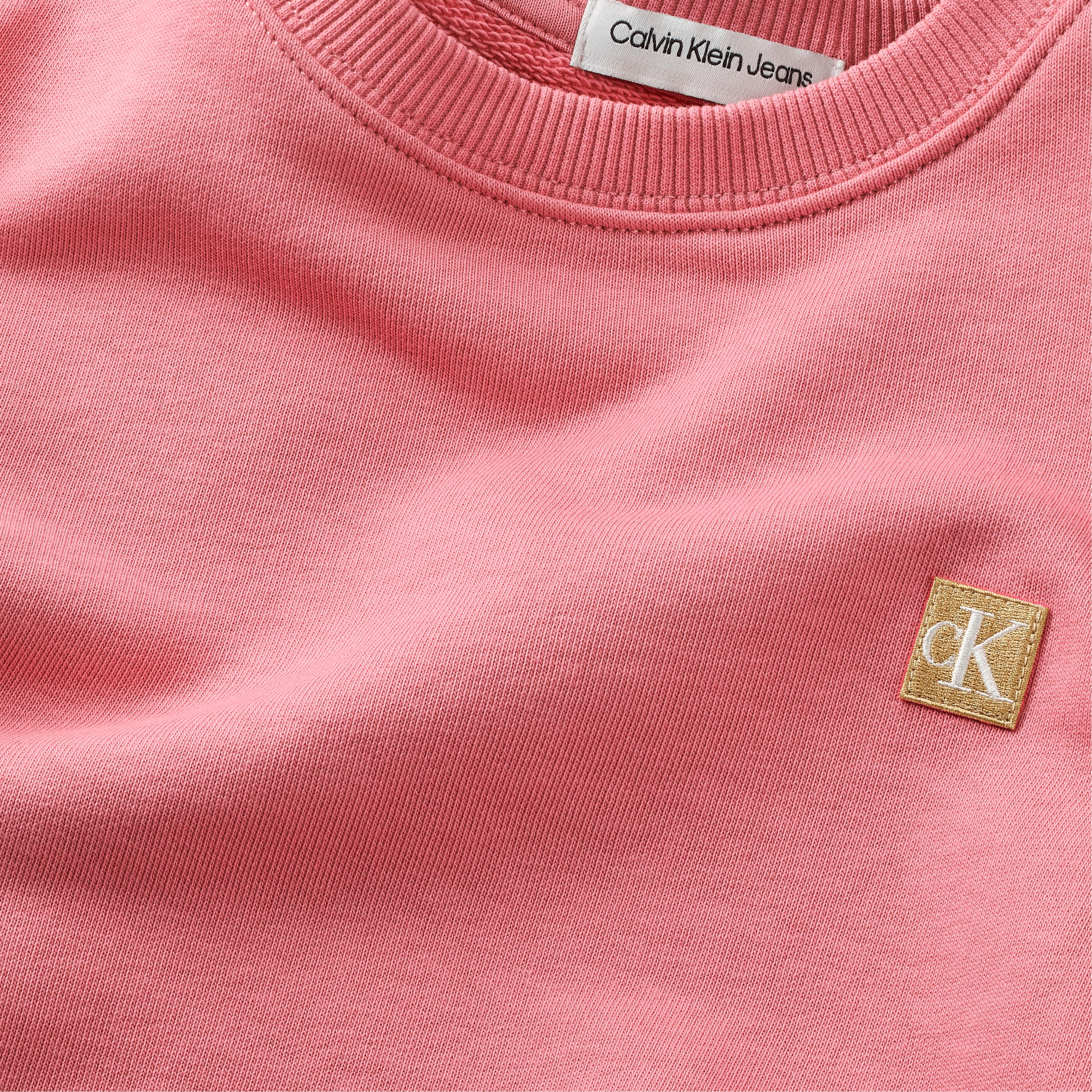 Calvin Klein Jeans Sweatshirt »MONO MINI BADGE REG CN«, für Kinder bis 16 Jahre mit Logoschriftzug