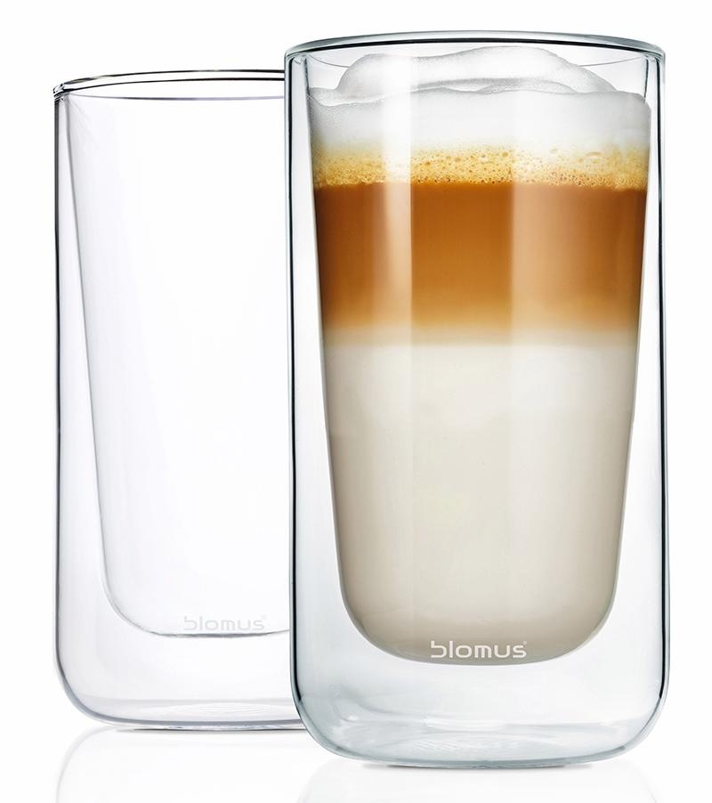 BLOMUS Thermoglas »NERO«, (Set, 2 tlg.), Doppelwandig, Inhalt 320 ml