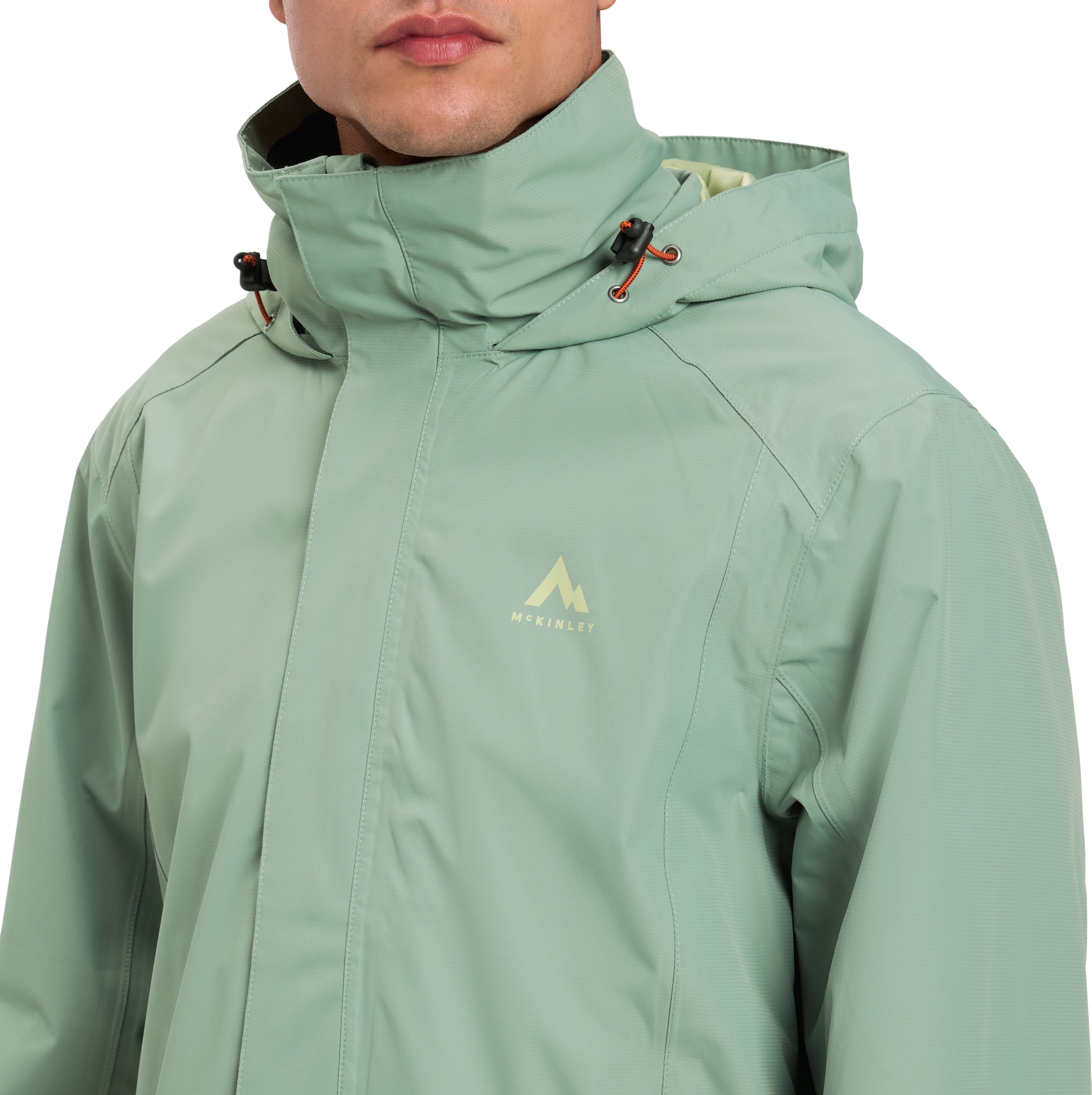 McKINLEY Outdoorjacke »HE.-FUNKTIONS-JACKE ADIA M« mit abnehmbarer und verstellbarer Kapuze, mit Netzfutter