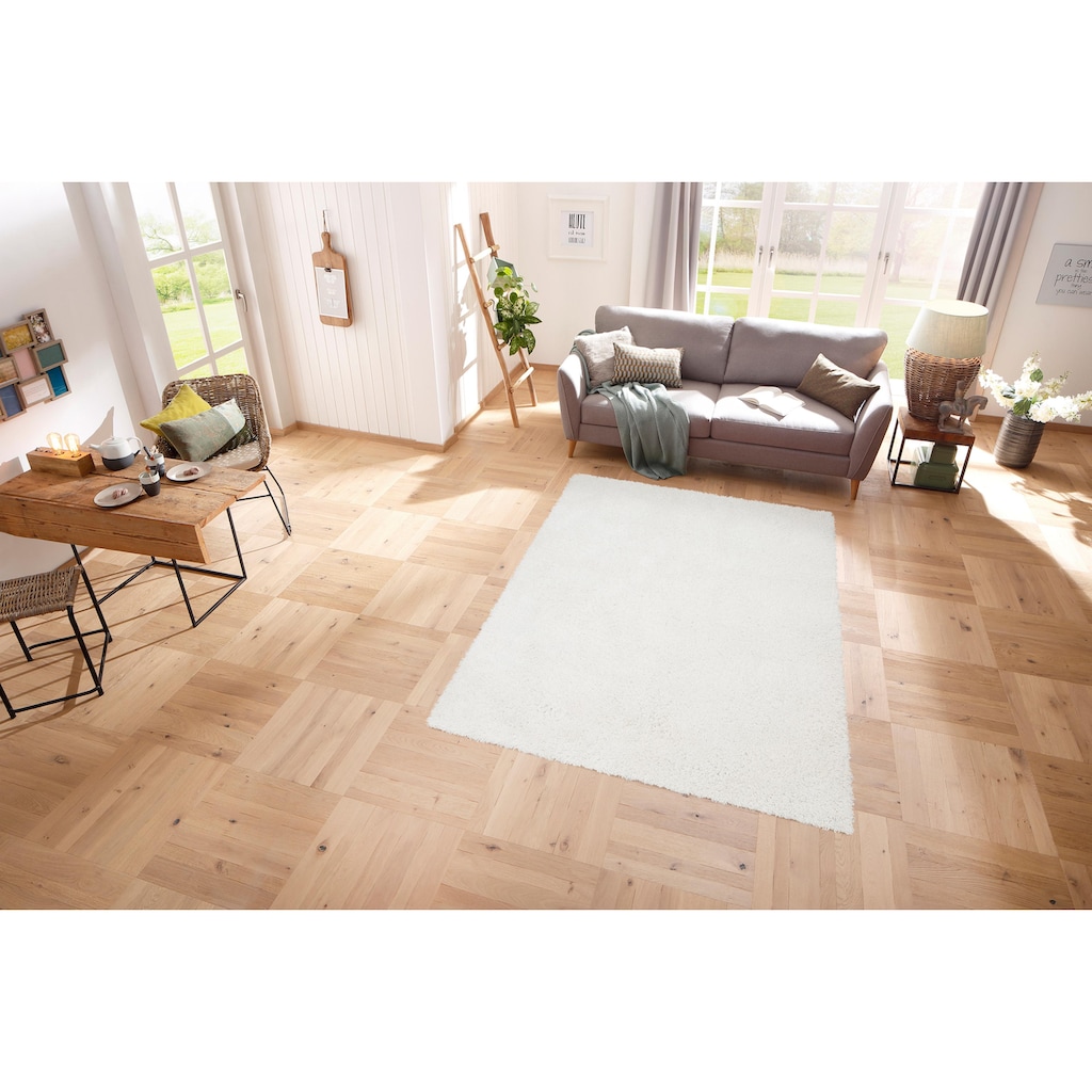 Home affaire Hochflor-Teppich »Viva«, rechteckig, 45 mm Höhe, gewebt, Wohnzimmer