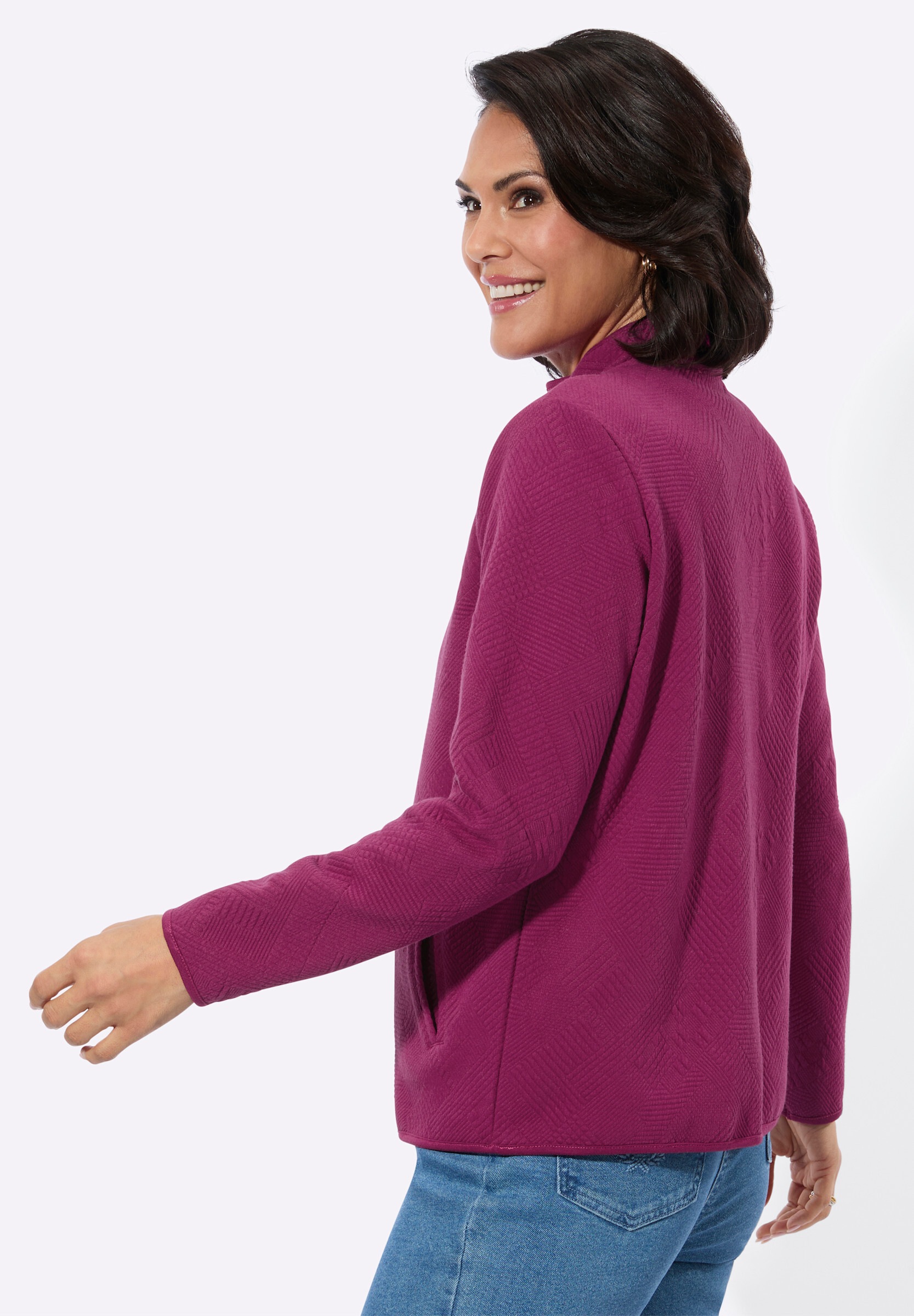Witt Shirtjacke »Shirtjacke Shirtjacke im Jacquard-Mustermix«