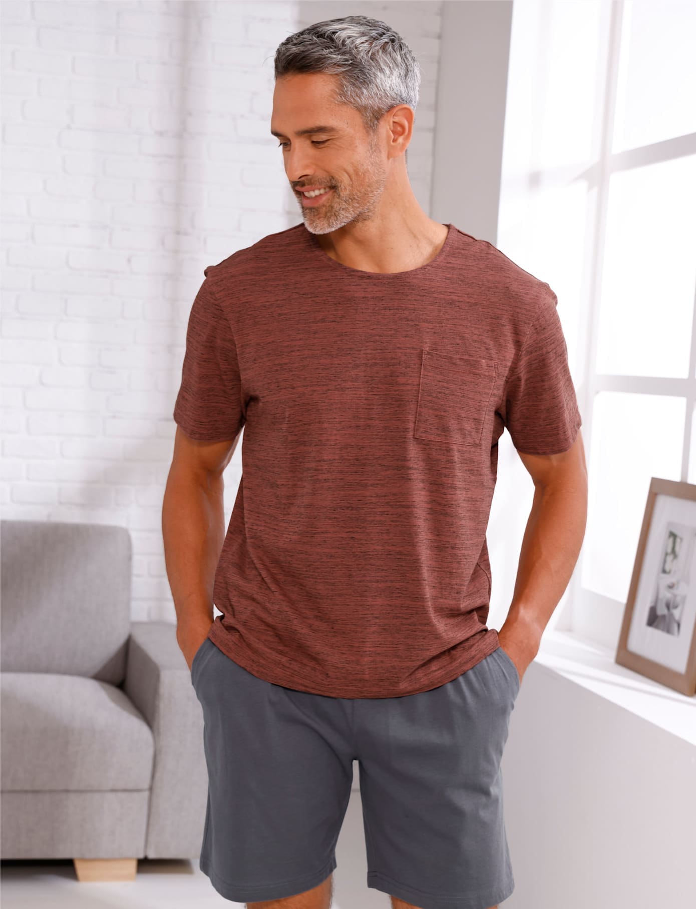   Kurzarmshirt »Schlafanzug-Shirt« 1 tlg.