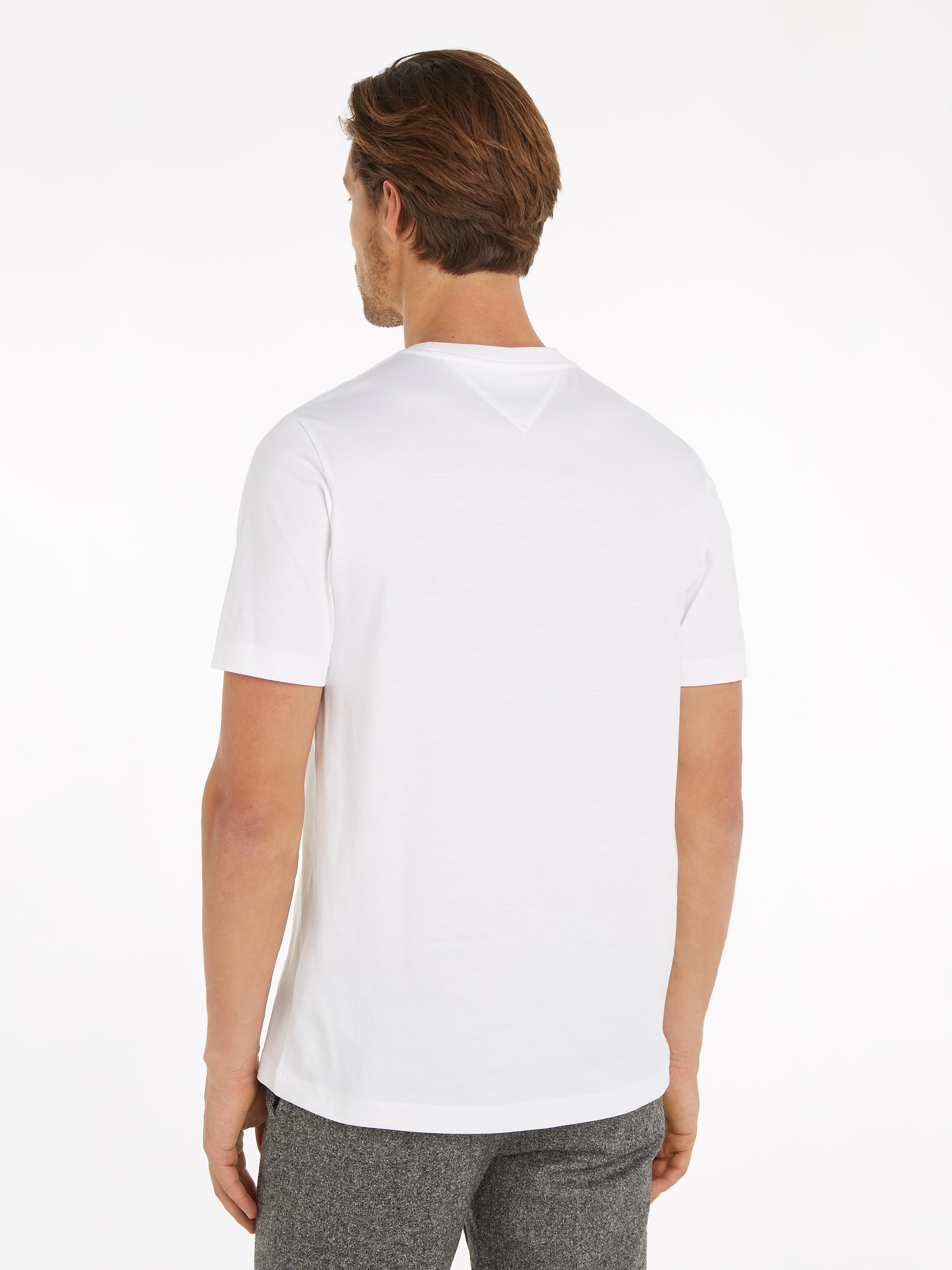 Tommy Hilfiger Rundhalsshirt »HILFIGER CHEST STRIPE TEE«
