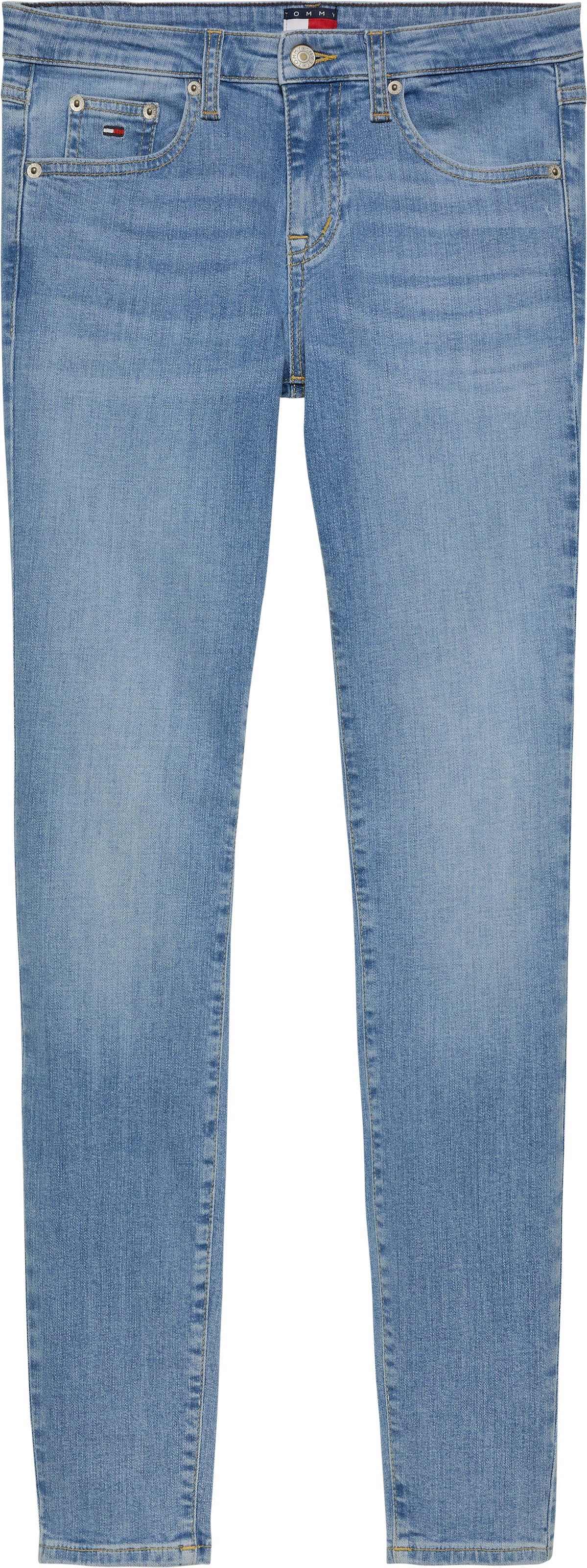 Tommy Jeans Skinny-fit-Jeans »SOPHIE LW SKN«, mit Logo-Badge, in Knöchellänge