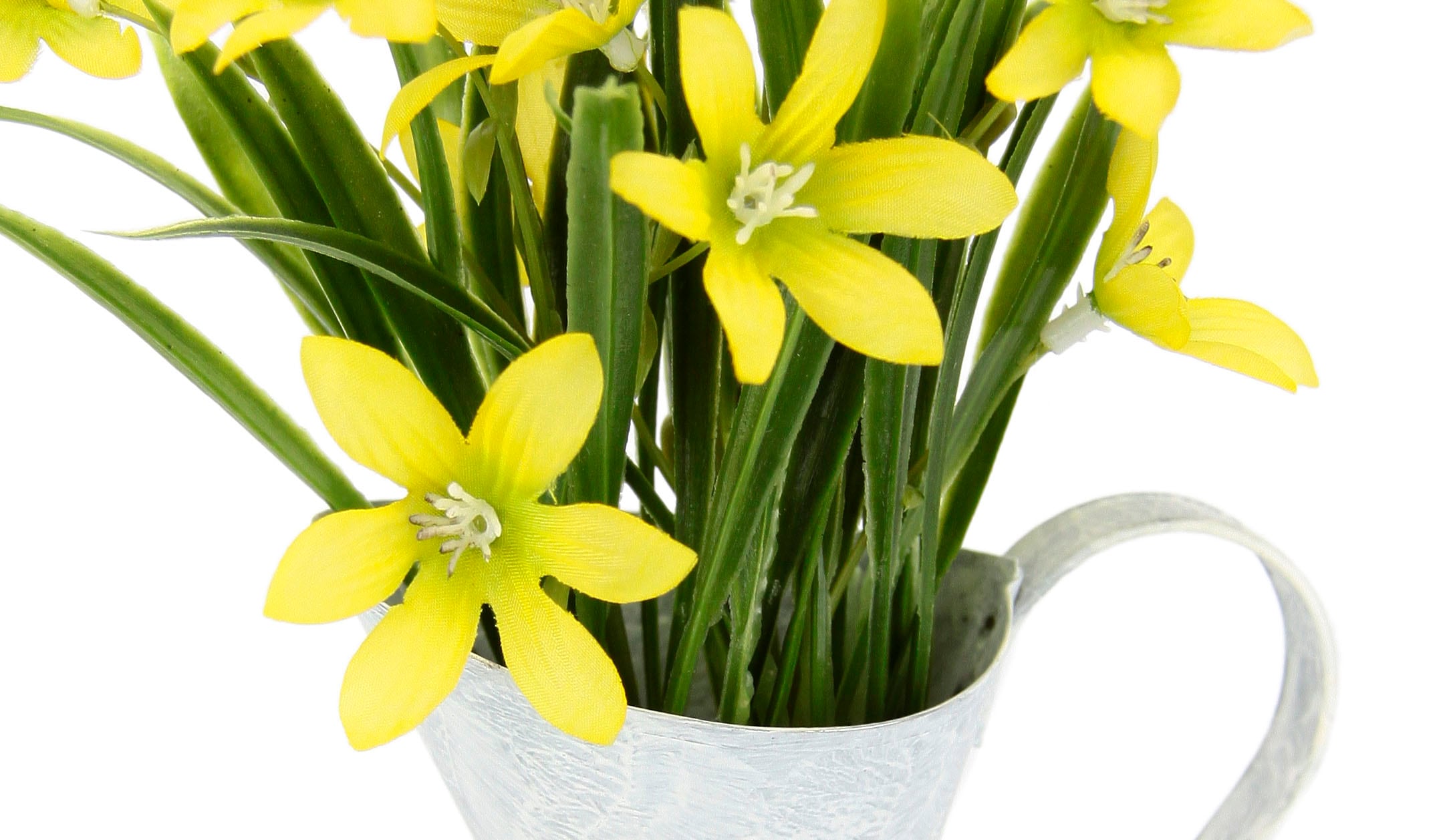 I.GE.A. Kunstblume »Sternblume« In Kanne, aus Metall
