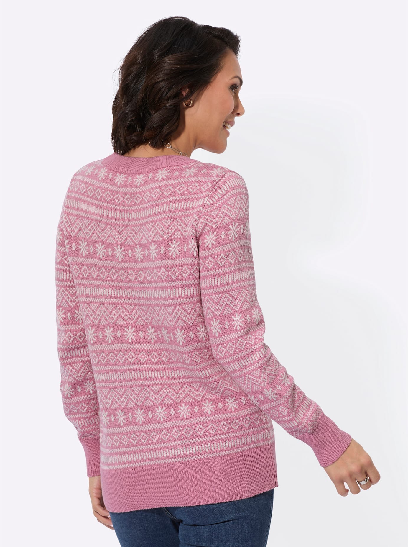 Casual Looks Norwegerpullover »Langarm-Pullover«