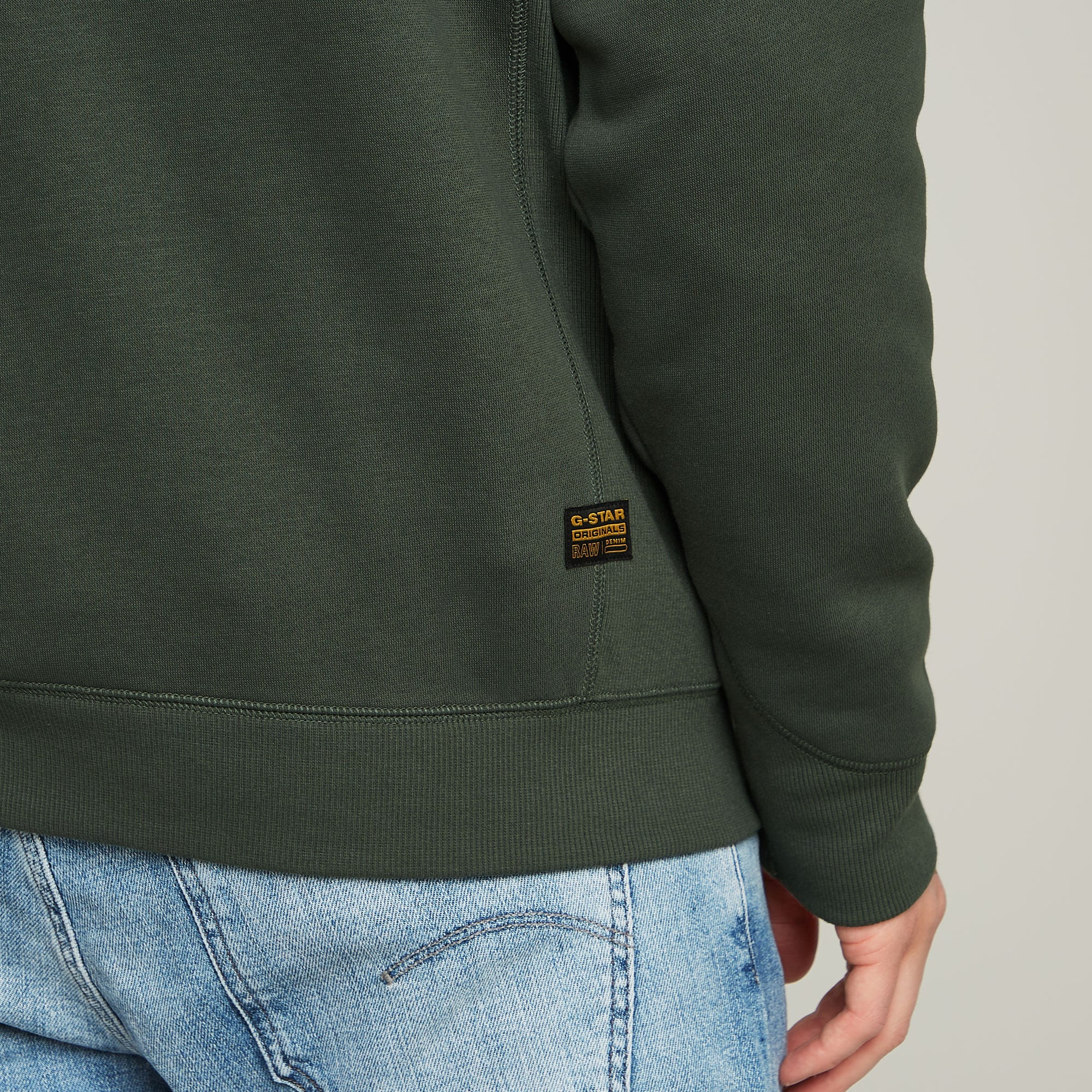 G-STAR Sweatshirt »Premium Core Half Zip« mit Stehkragen
