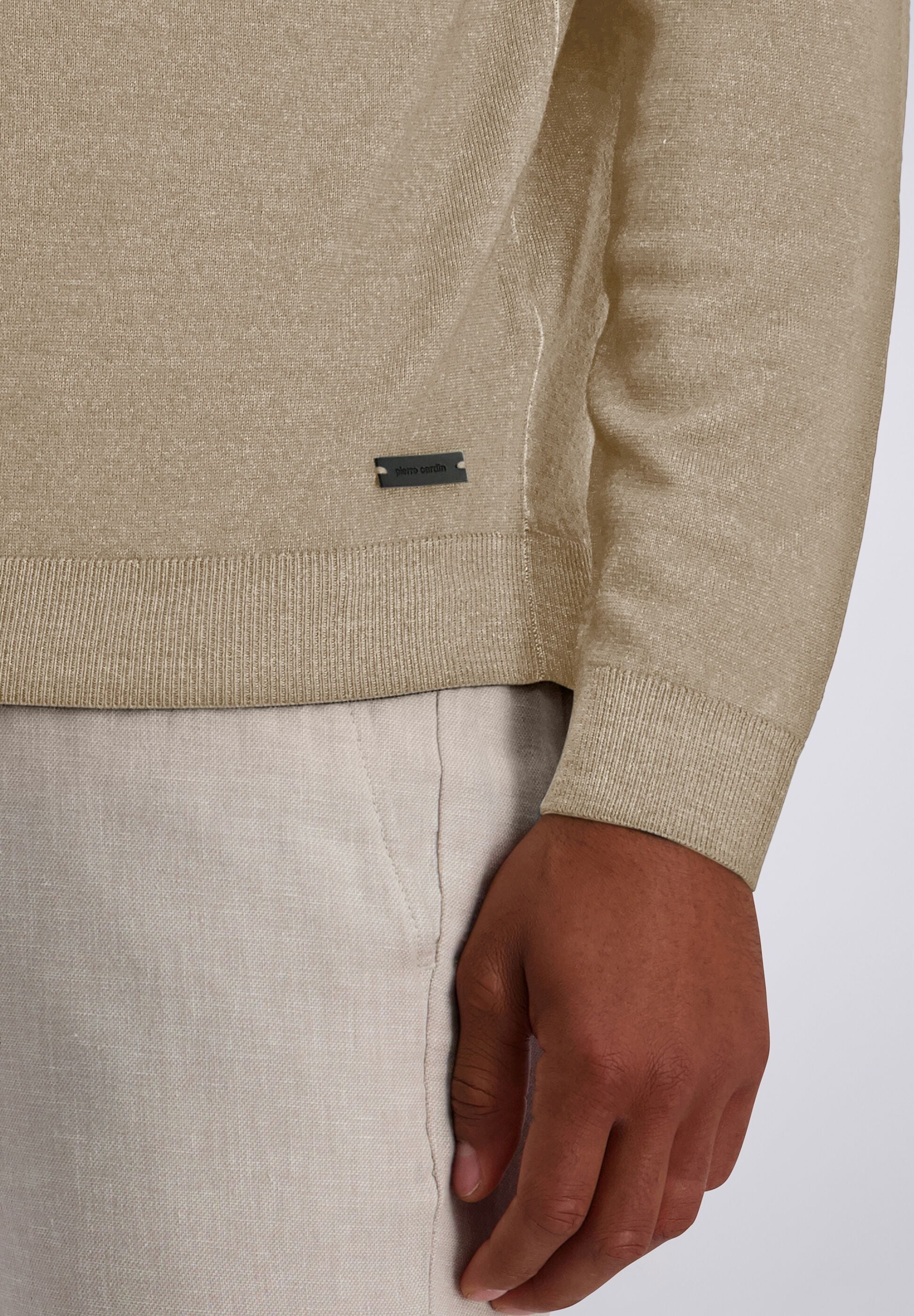 Pierre Cardin Strickpullover »Pierre Cardin Pullover« mit Rundhalsausschnitt
