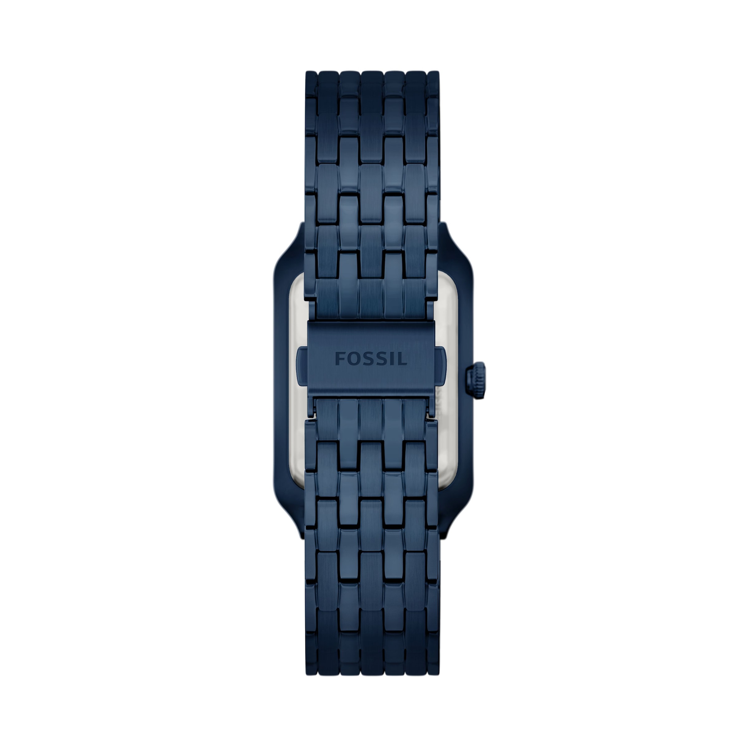 Fossil Quarzuhr »Raquel« Armbanduhr, Damenuhr, Edelstahlarmband, analog, Tag, Glassteine