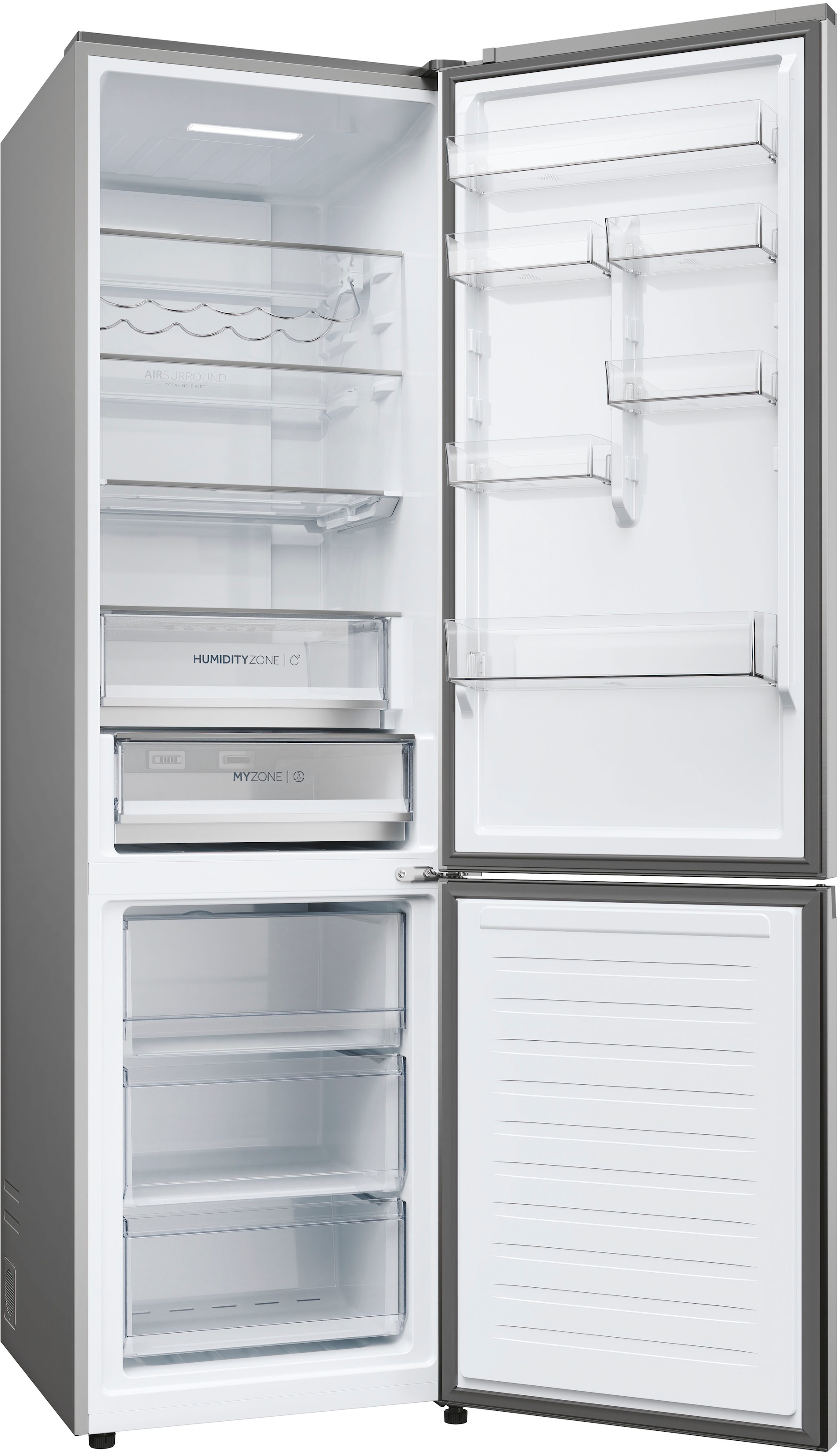Haier Kühl-/Gefrierkombination 2D 60 Series 5 »HDPW5620BNPK«, Air Surround Technologie: Erhält die Frische zu 99%