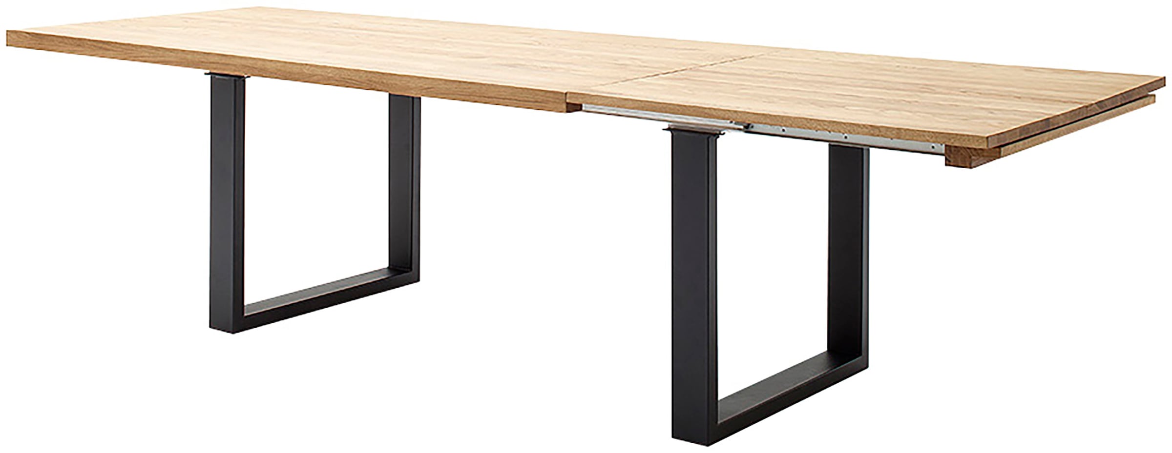 MCA furniture Kulissen-Esstisch »Dayton Esstisch Kufentisch«, Synchronauszug,ausziehbar,eiche,massiv,extra lang,XXL,belastbar 50 kg