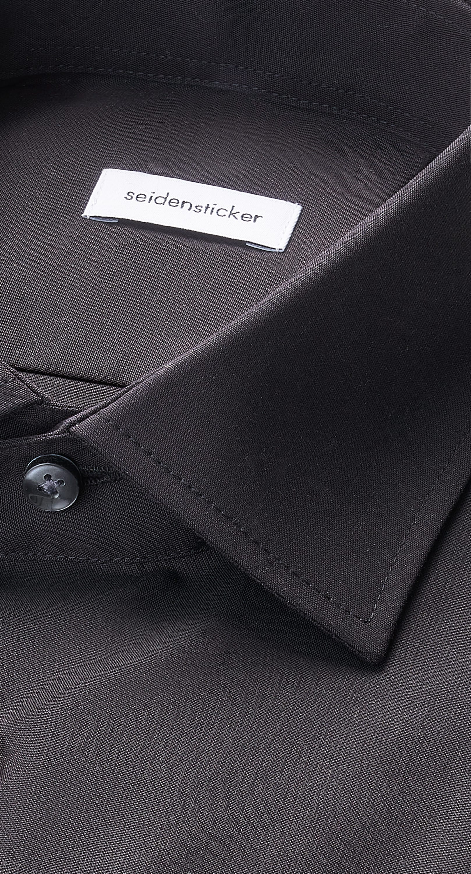 seidensticker Businesshemd »Schwarze Rose«, Regular 1/1 Kentkragen Uni