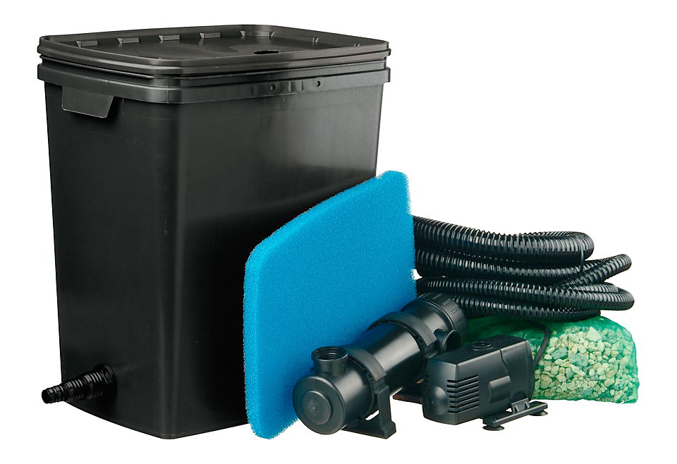 Ubbink Teichfilter »Filtra Pure 7000 Plus« in schwarz, Größe B/H/L: 40 cm x 45 cm x 30 cm
