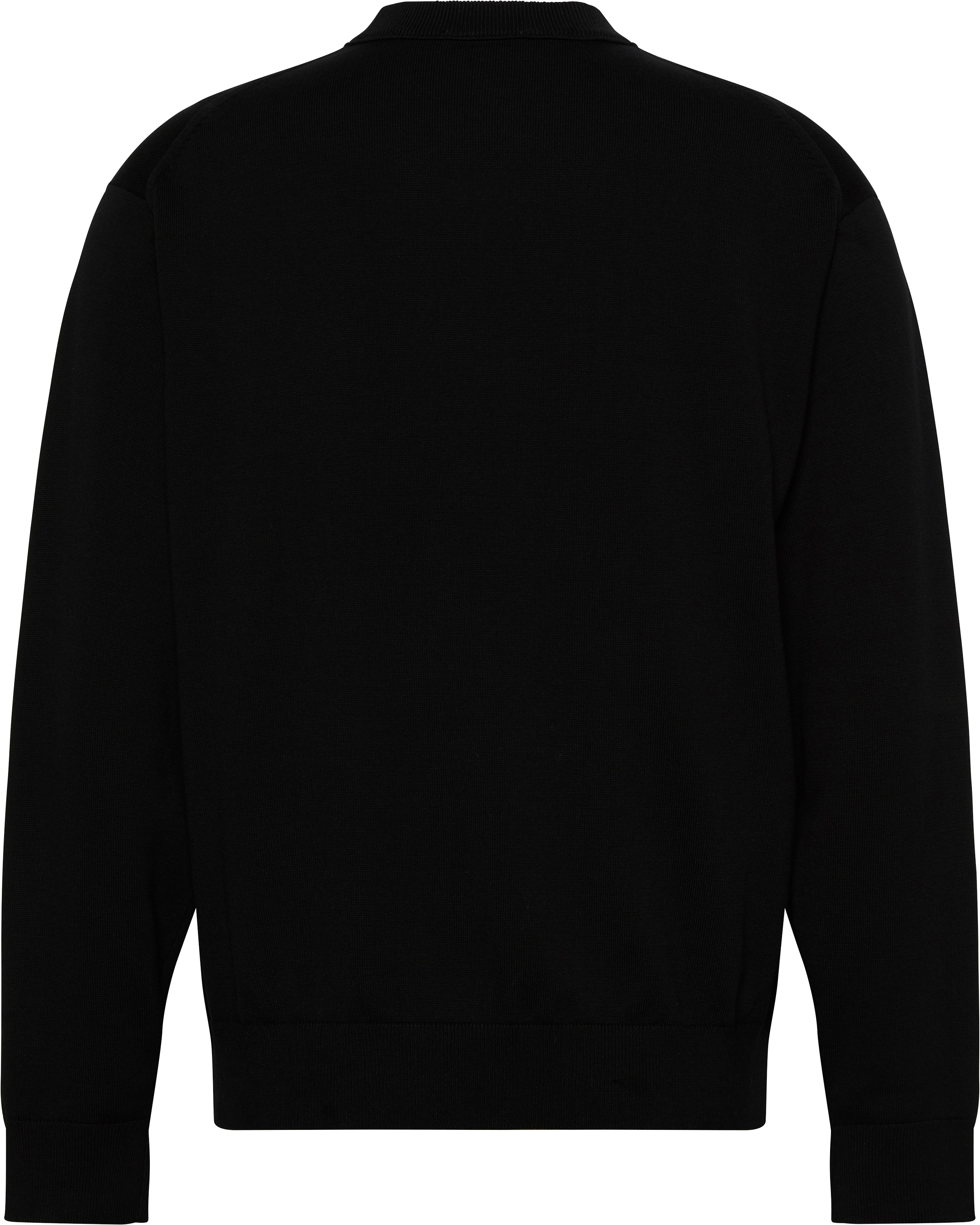 Calvin Klein Jeans Strickpullover »LS EZ COTTON CREWNK SWEATER 12GG« Mit Rundhalsausschnitt