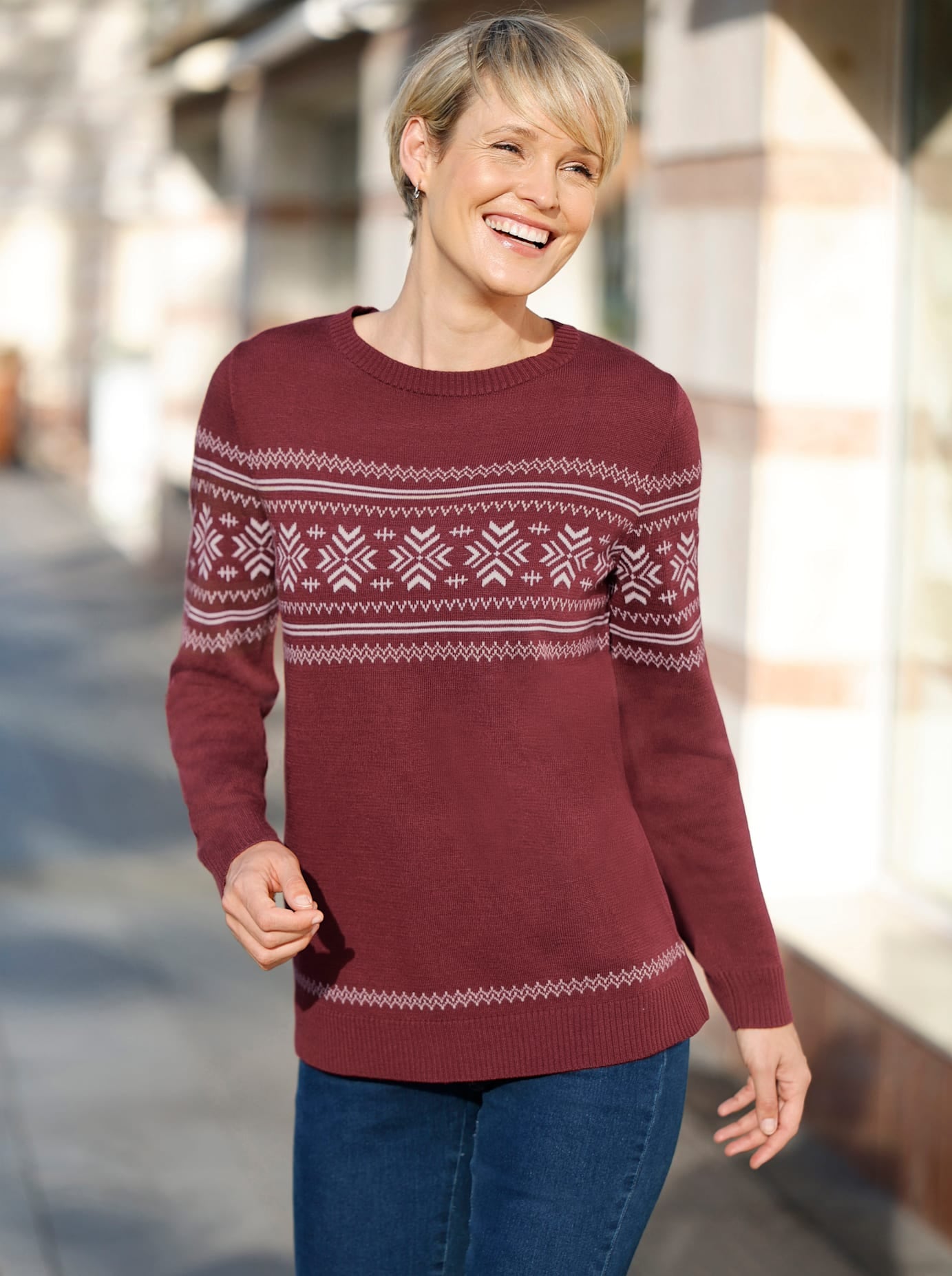 Classic Basics Strickpullover »Langarm-Pullover«