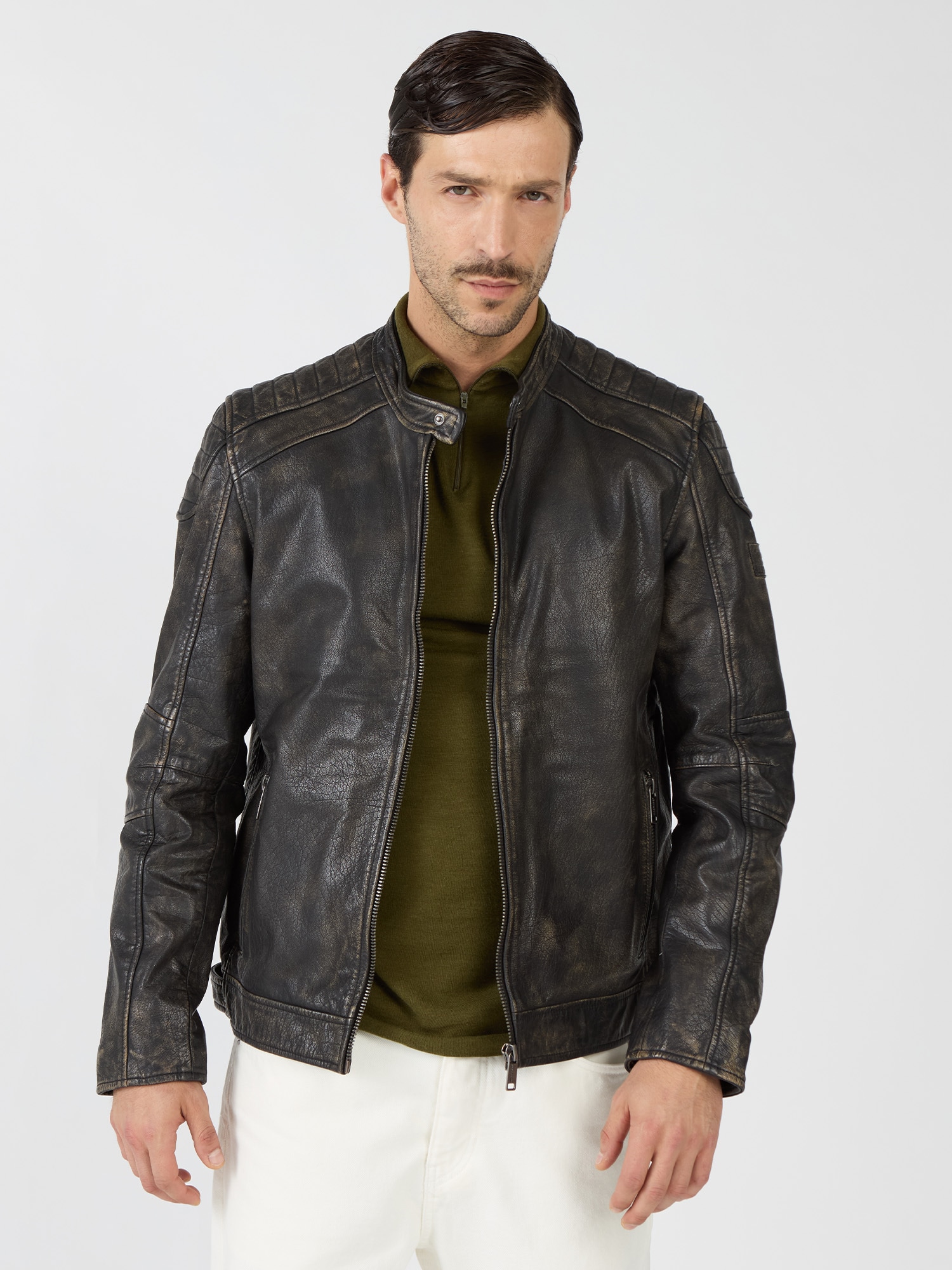 MUSTANG Lederjacke »Lederjacke 31025019«