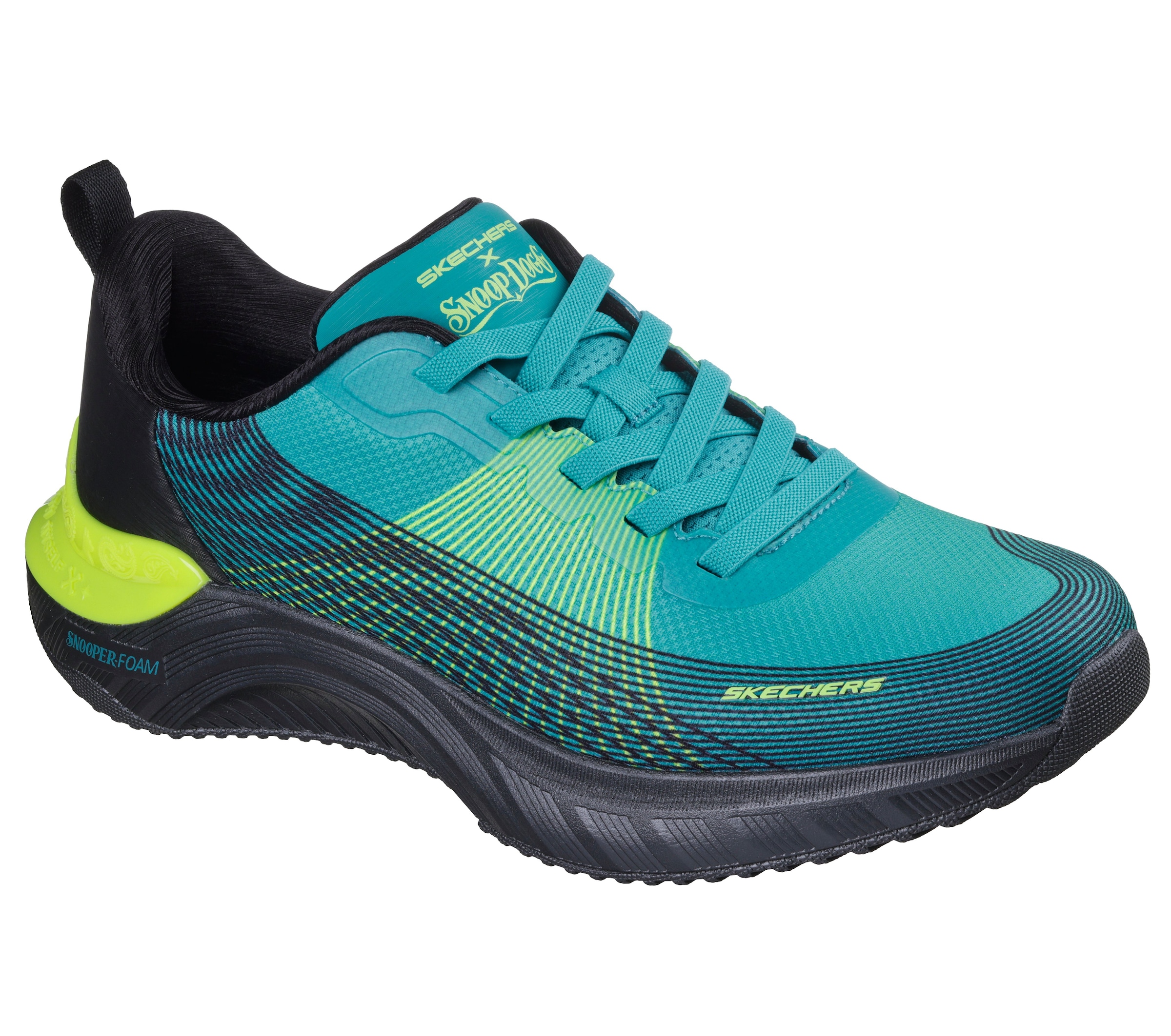 Skechers Slip-On Sneaker »SNOOP ACE-CYBER WALKER«  Schnürschuh, Sportschuh, Snoop Sneaker zum Schlupfen