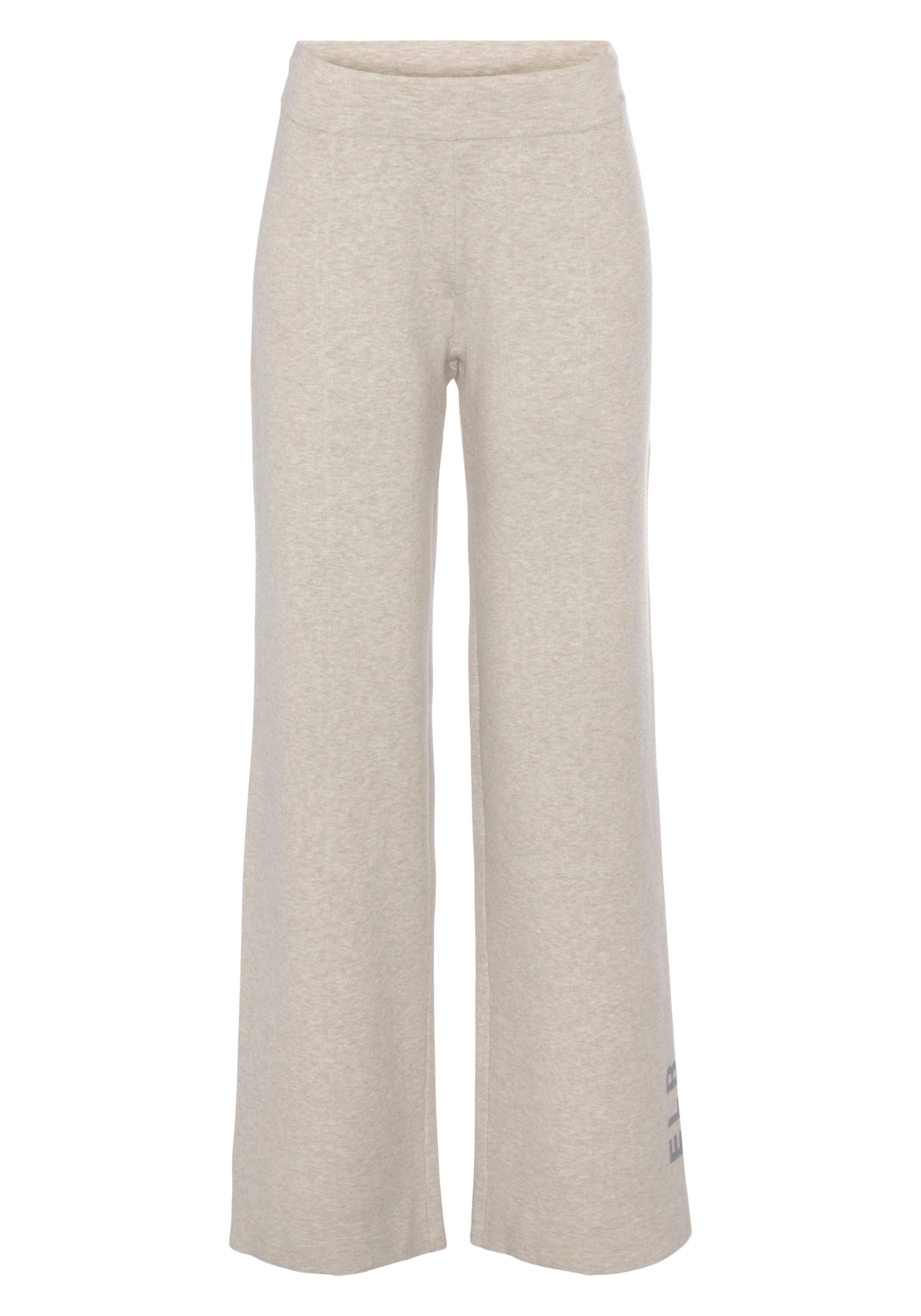 Elbsand Strickhose »-Loungehose«, mit weitem Bein, Loungewear