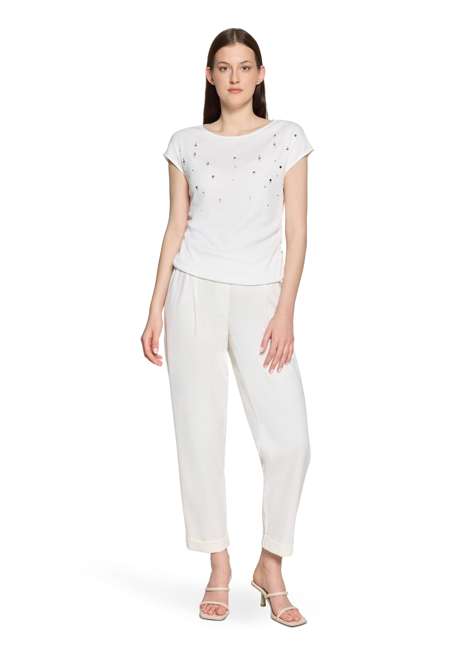 Betty Barclay Rundhalsshirt »Casual-Shirt mit Rippenstruktur«