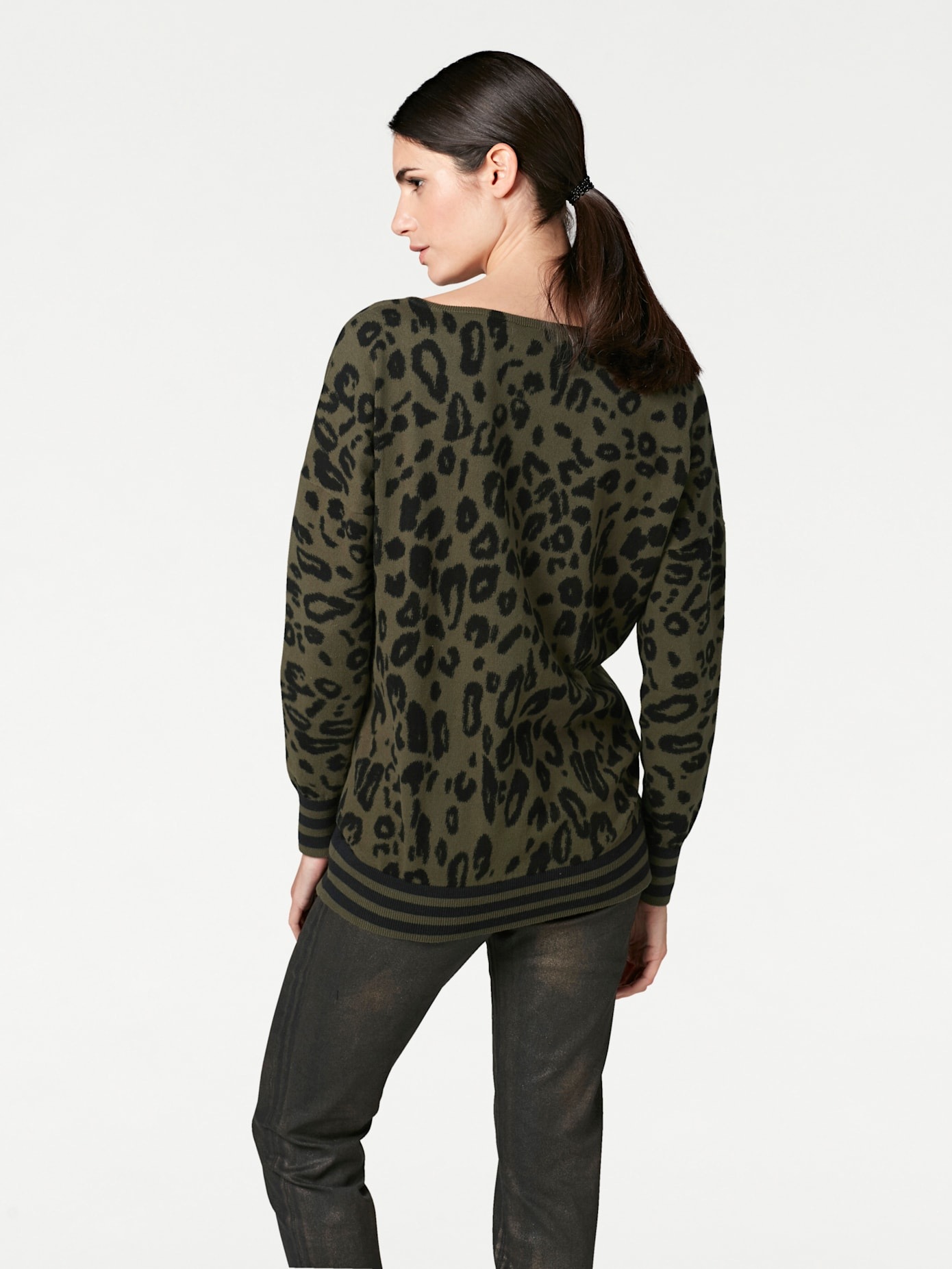 heine Strickpullover »Druck-Pullover«