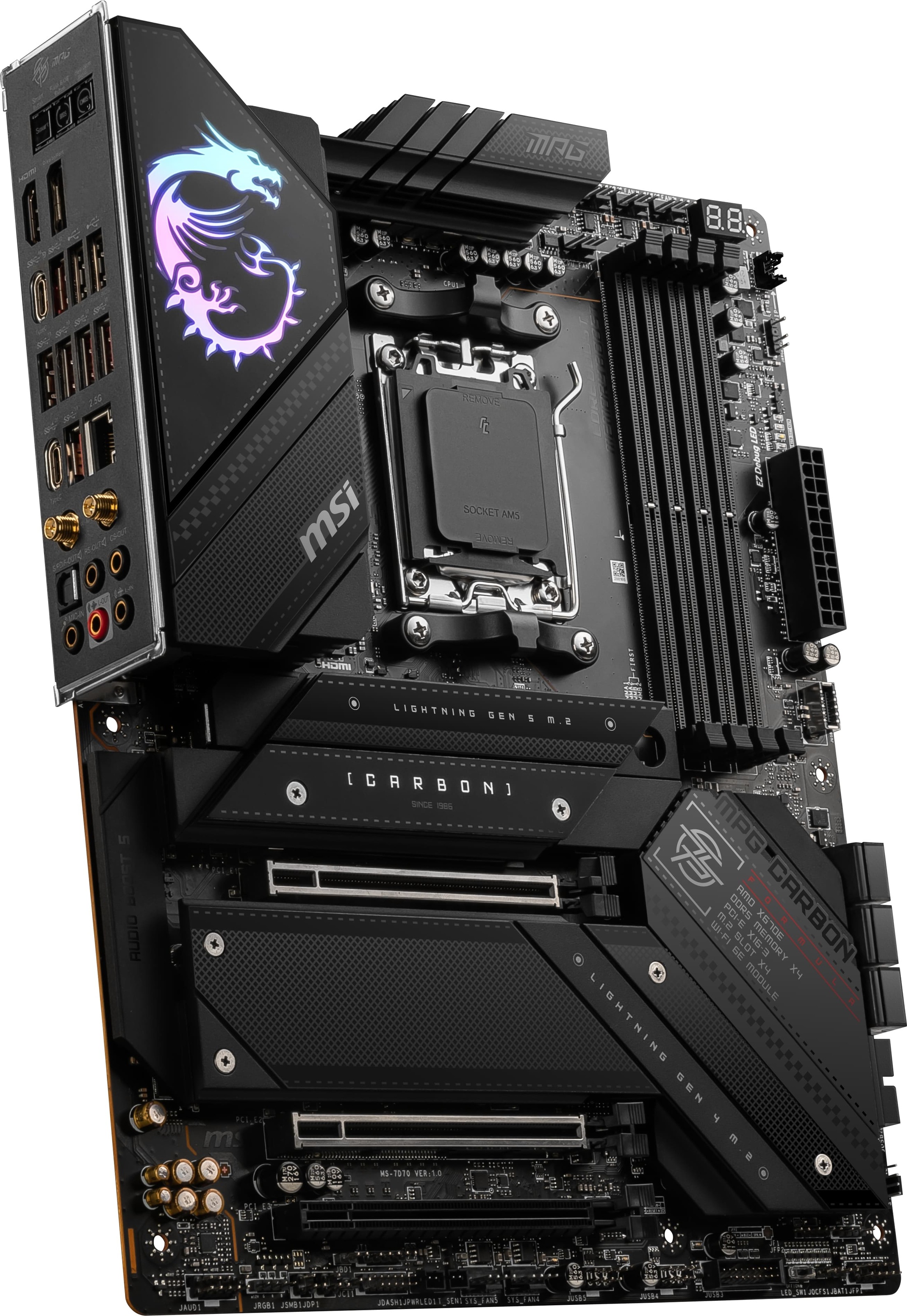 MSI Mainboard »MPG X670E CARBON WIFI«