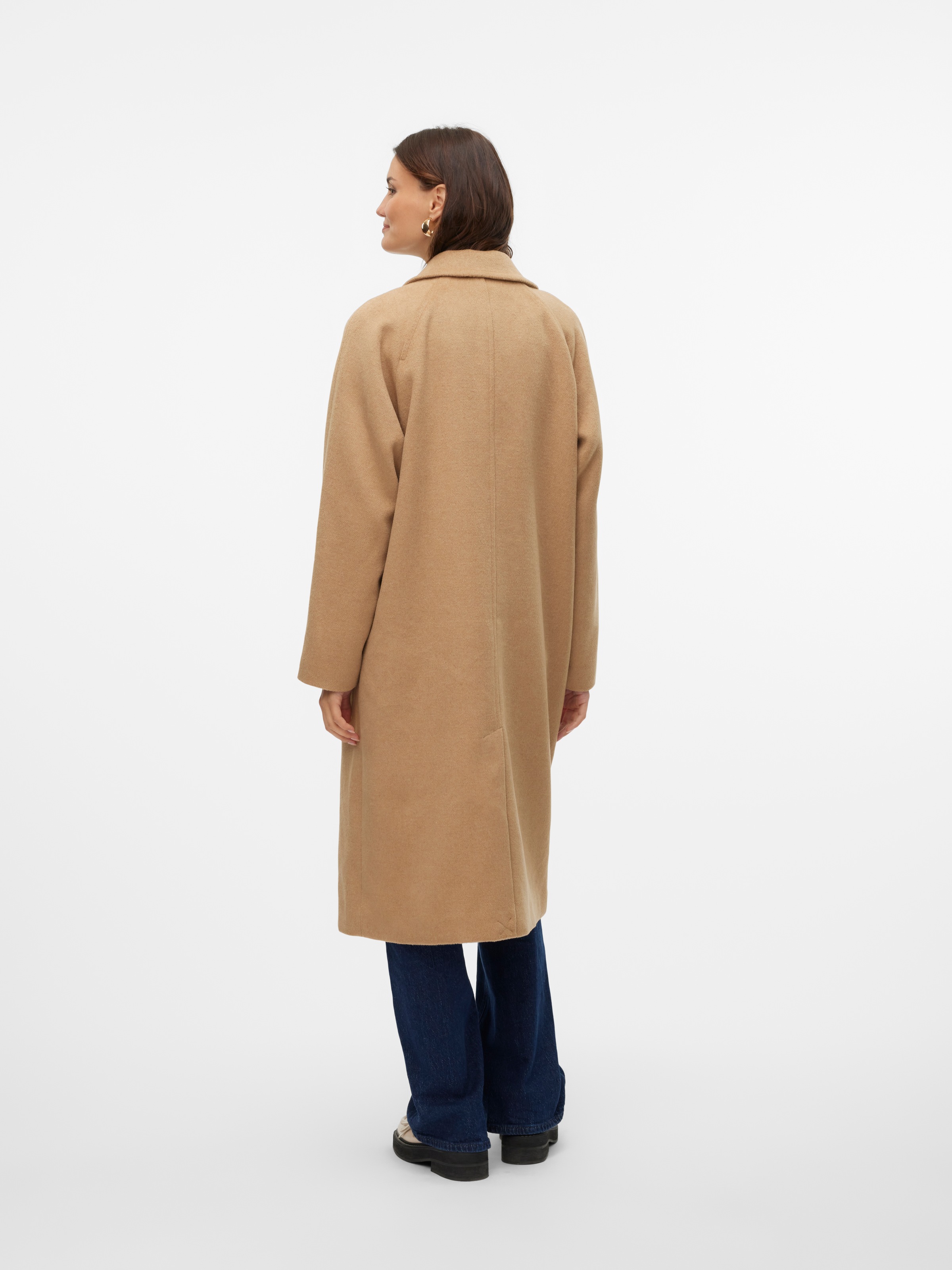 Vero Moda Langmantel »VMHARPER LONG WOOL COAT GA NOOS«, mit Wollanteil