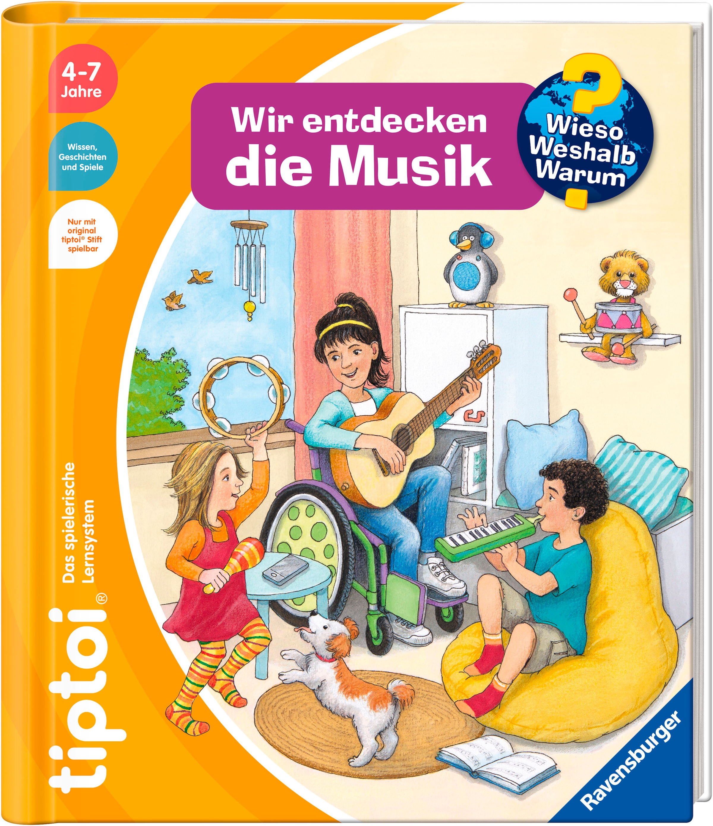 Ravensburger Buch »tiptoi® Wieso? Weshalb? Warum? Wir entdecken die Musik«