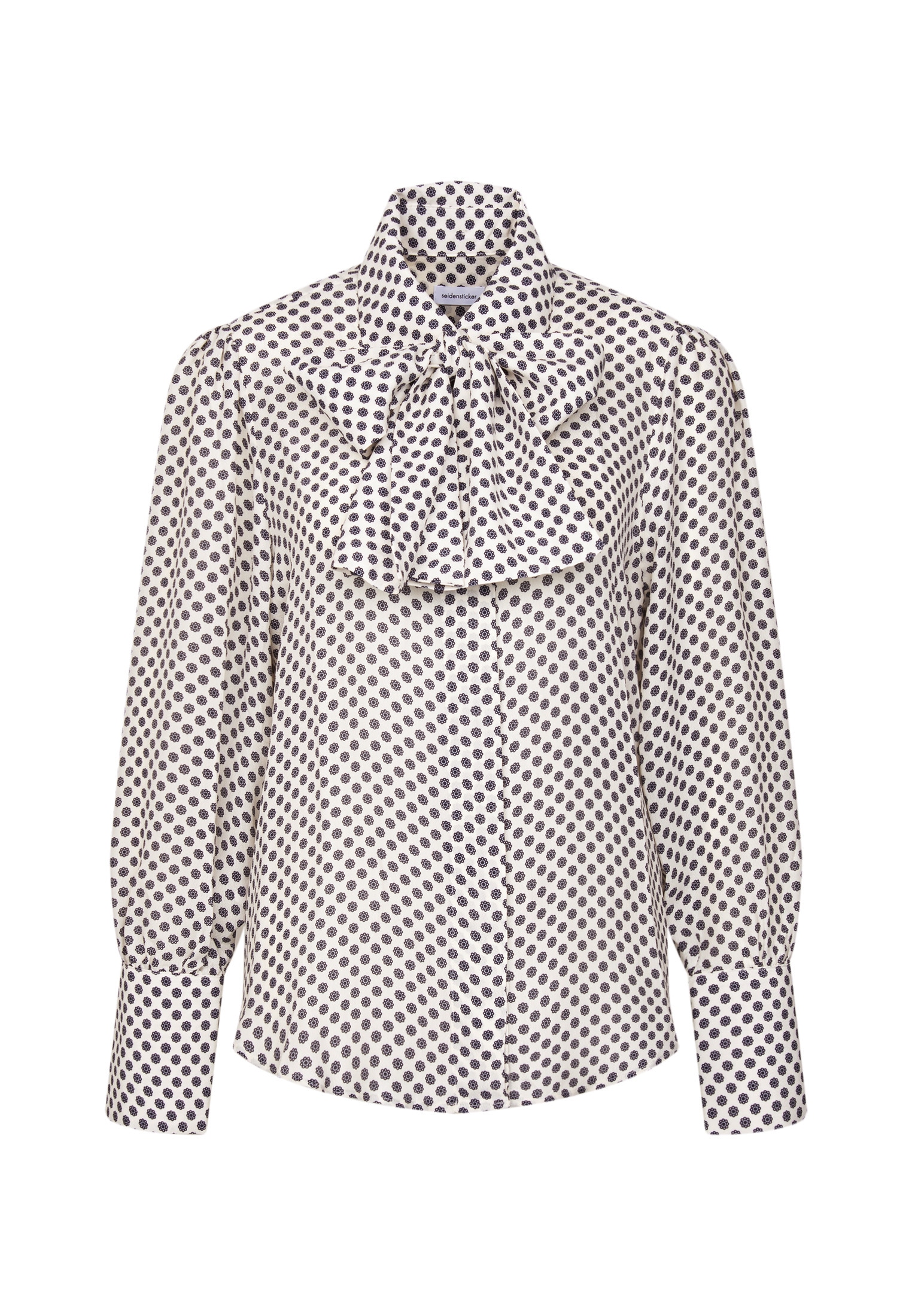 seidensticker Klassische Bluse 1/1 Kragen Druck