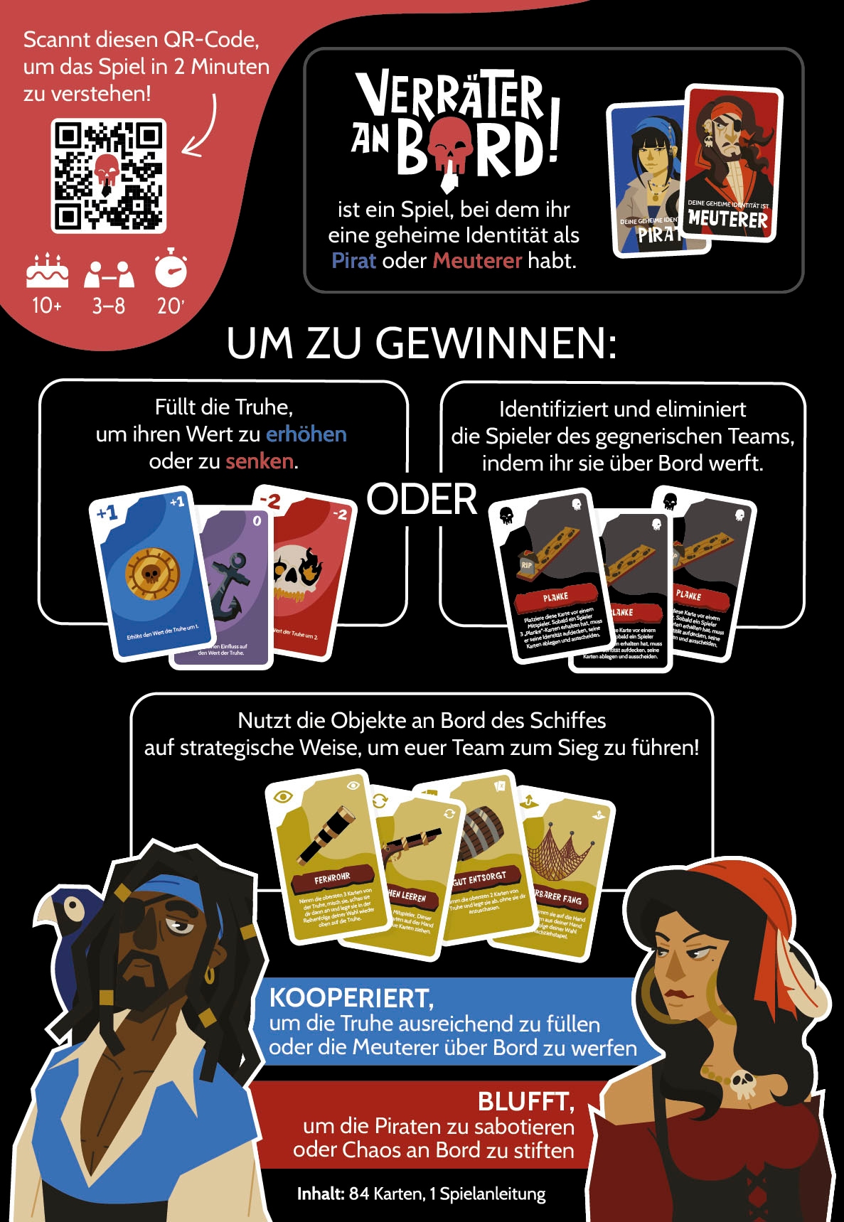 HUCH! Spiel »Verräter an Bord«