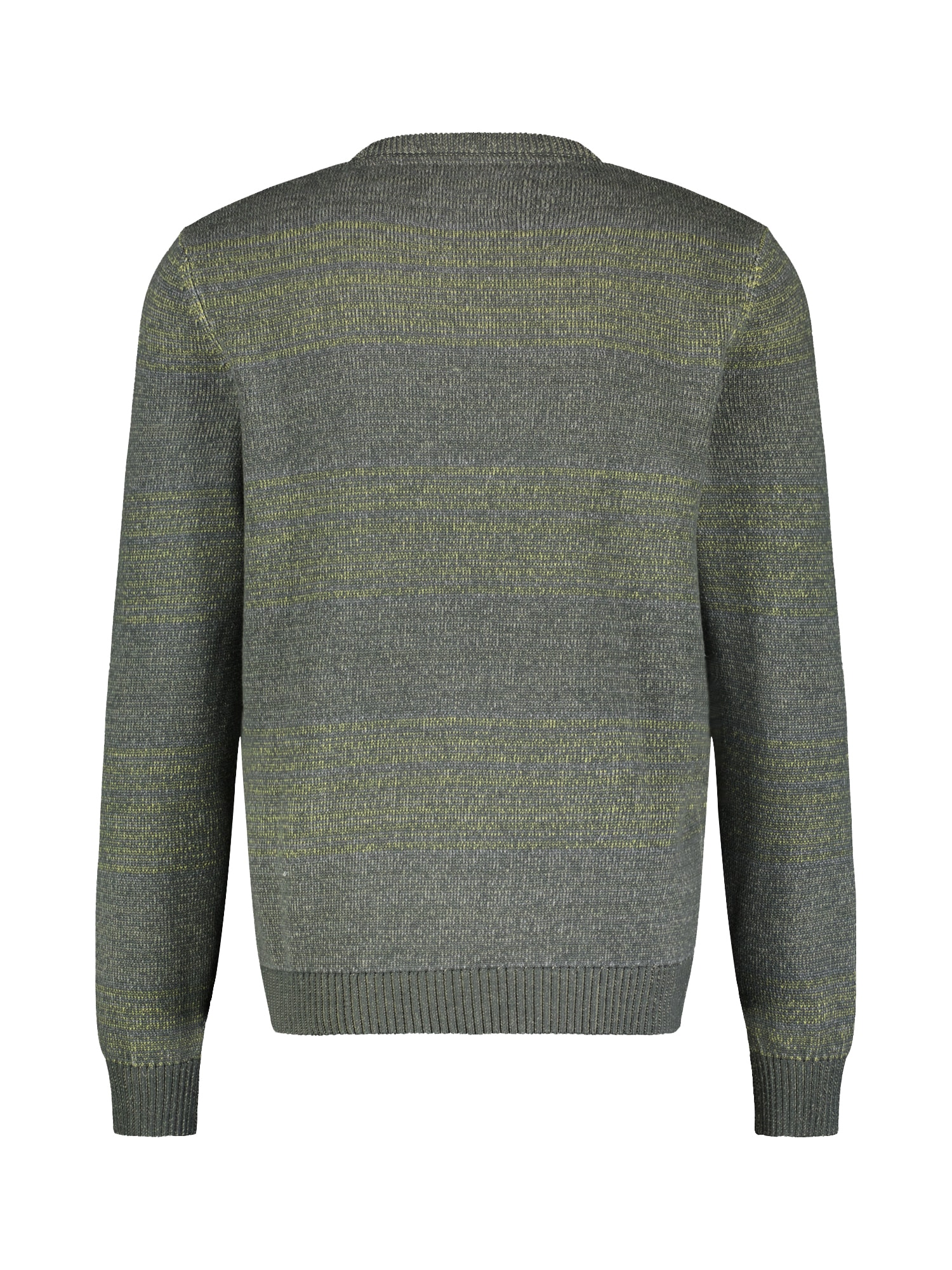 LERROS Strickpullover »LERROS Strickpullover in Melange-Streifenoptik«