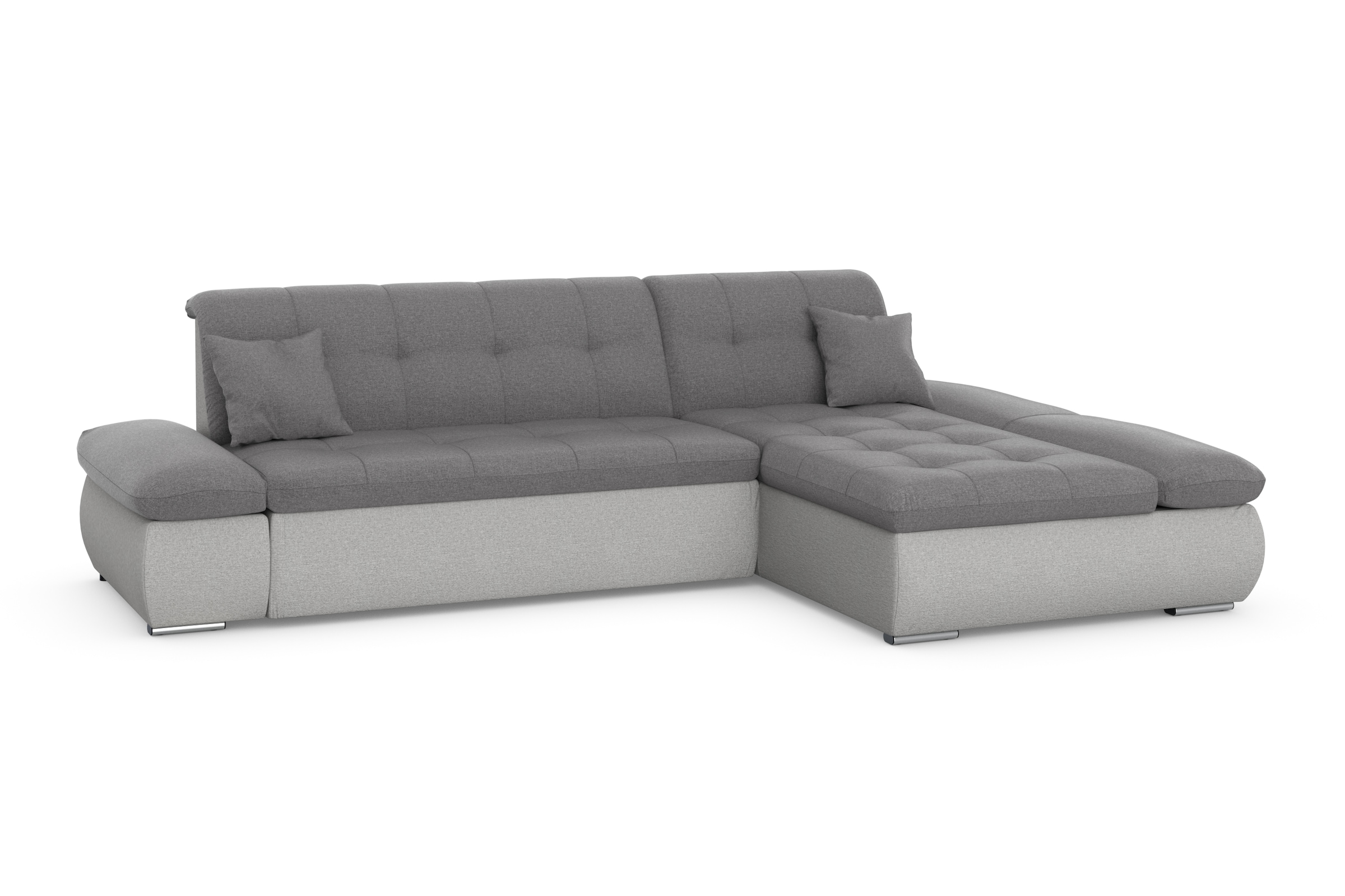 DOMO collection Ecksofa »Moric B/T/H 300/172/80 cm, auch in Cord, L-Form«, XXL-Format, wahlweise auch mit Bettfunktion und Armverstellung